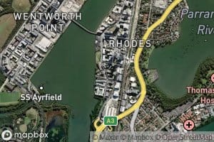 Homebush Bay or The Flats