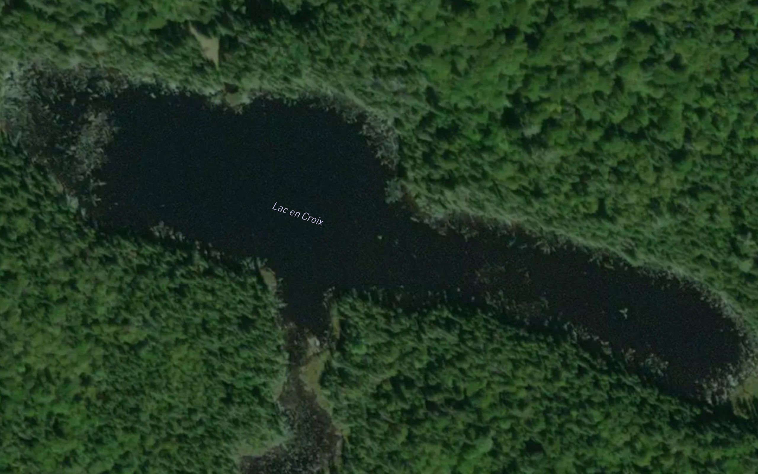 Lac en Croix