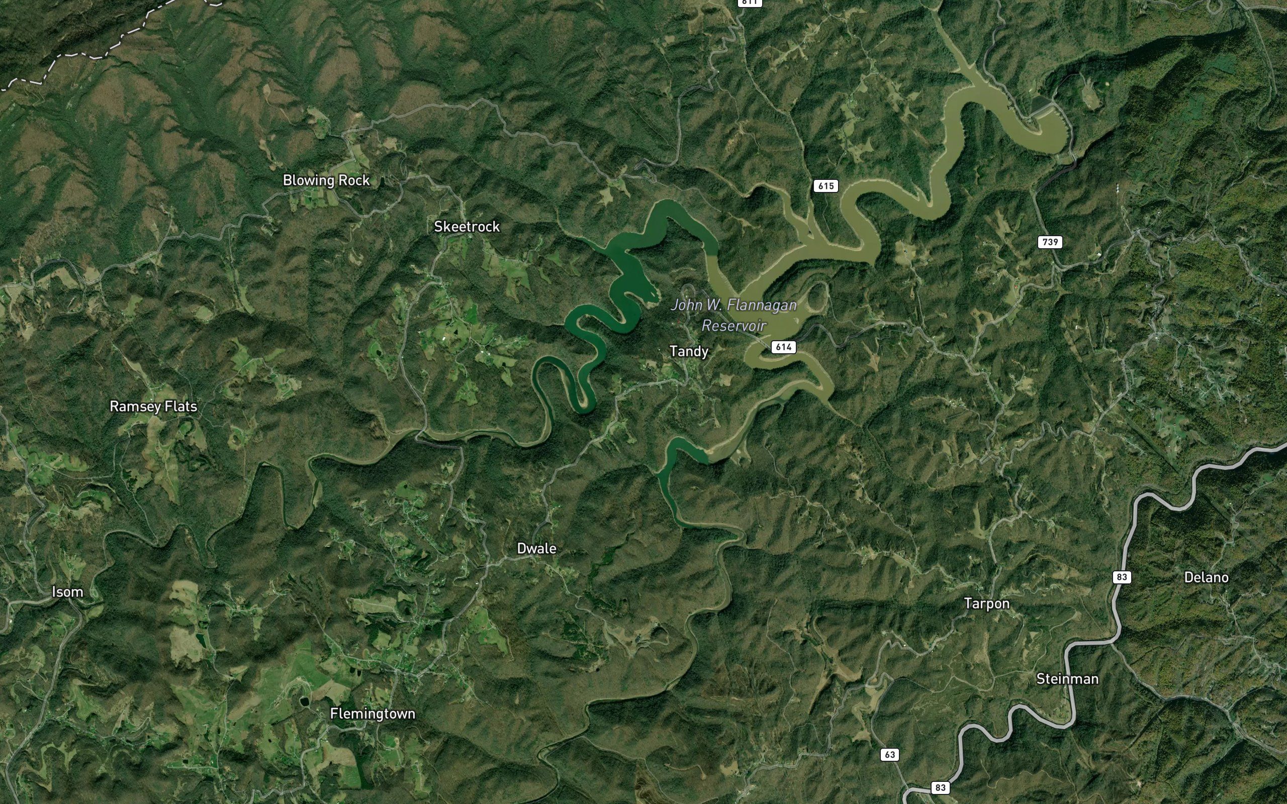 John W. Flannagan Reservoir