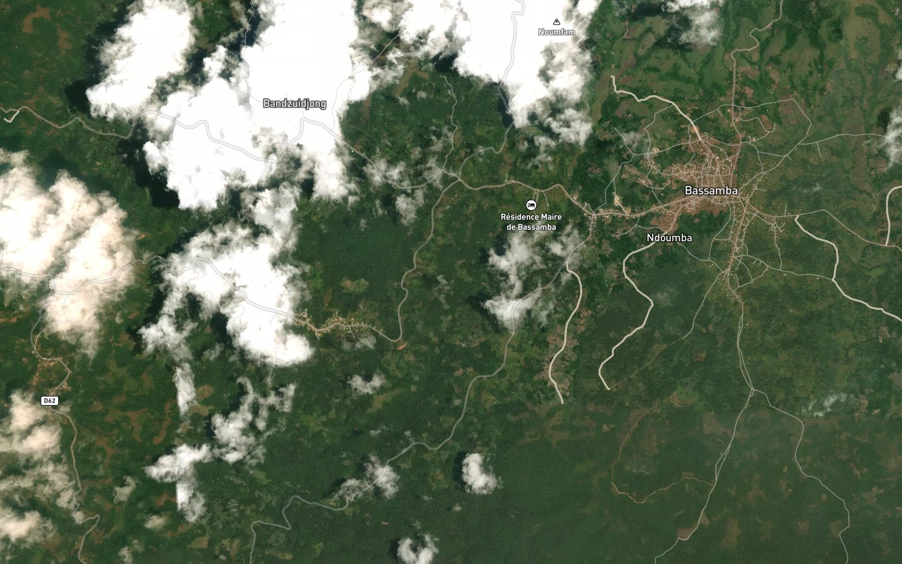 Satellite map of the Ndeb