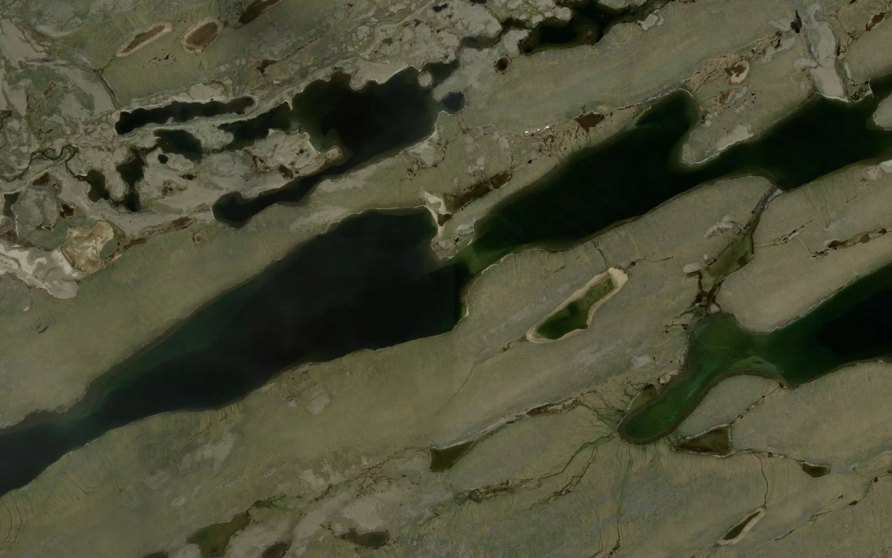 Satellite map of the Lac Archambault