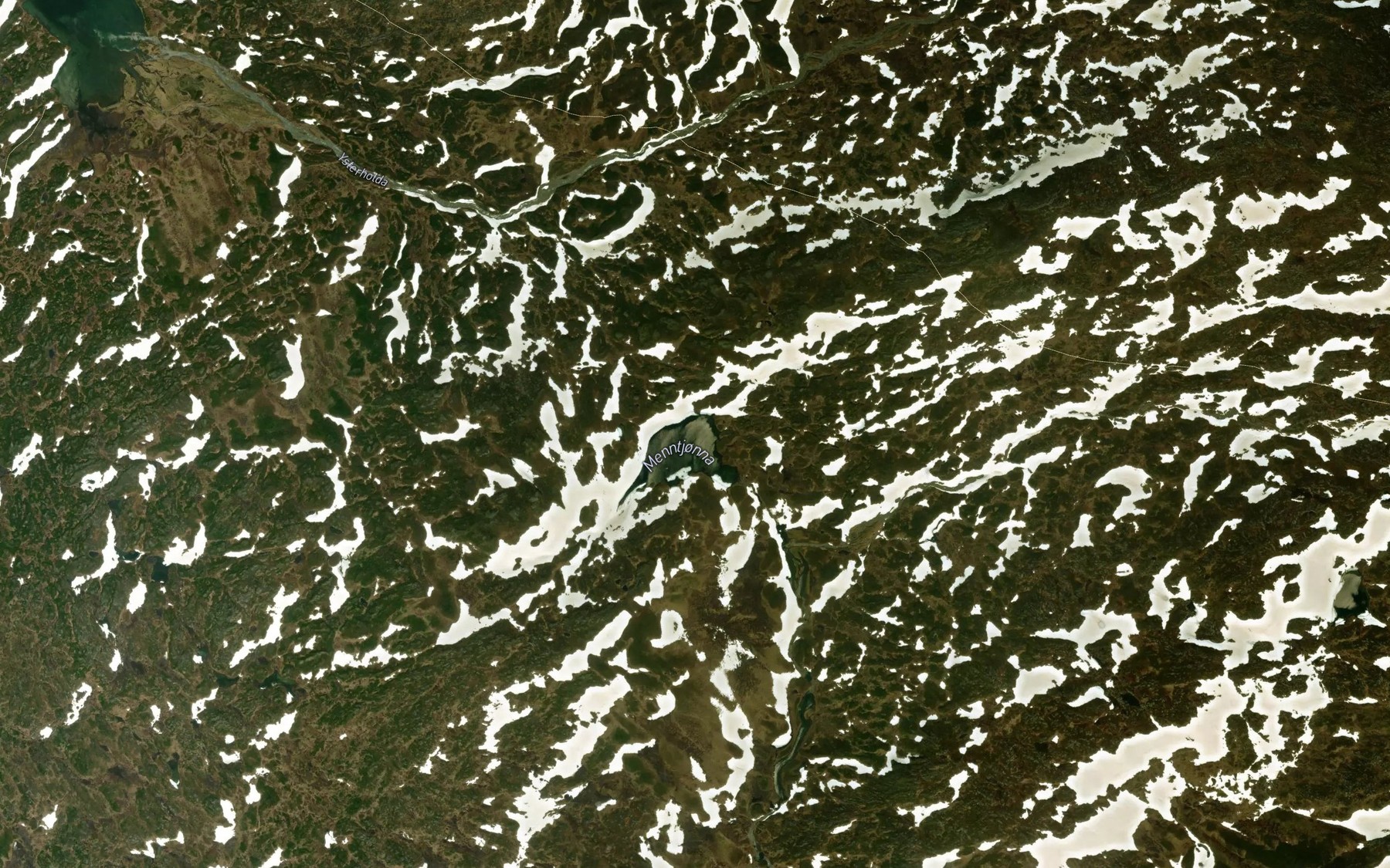 Satellite map of the Meintjorna