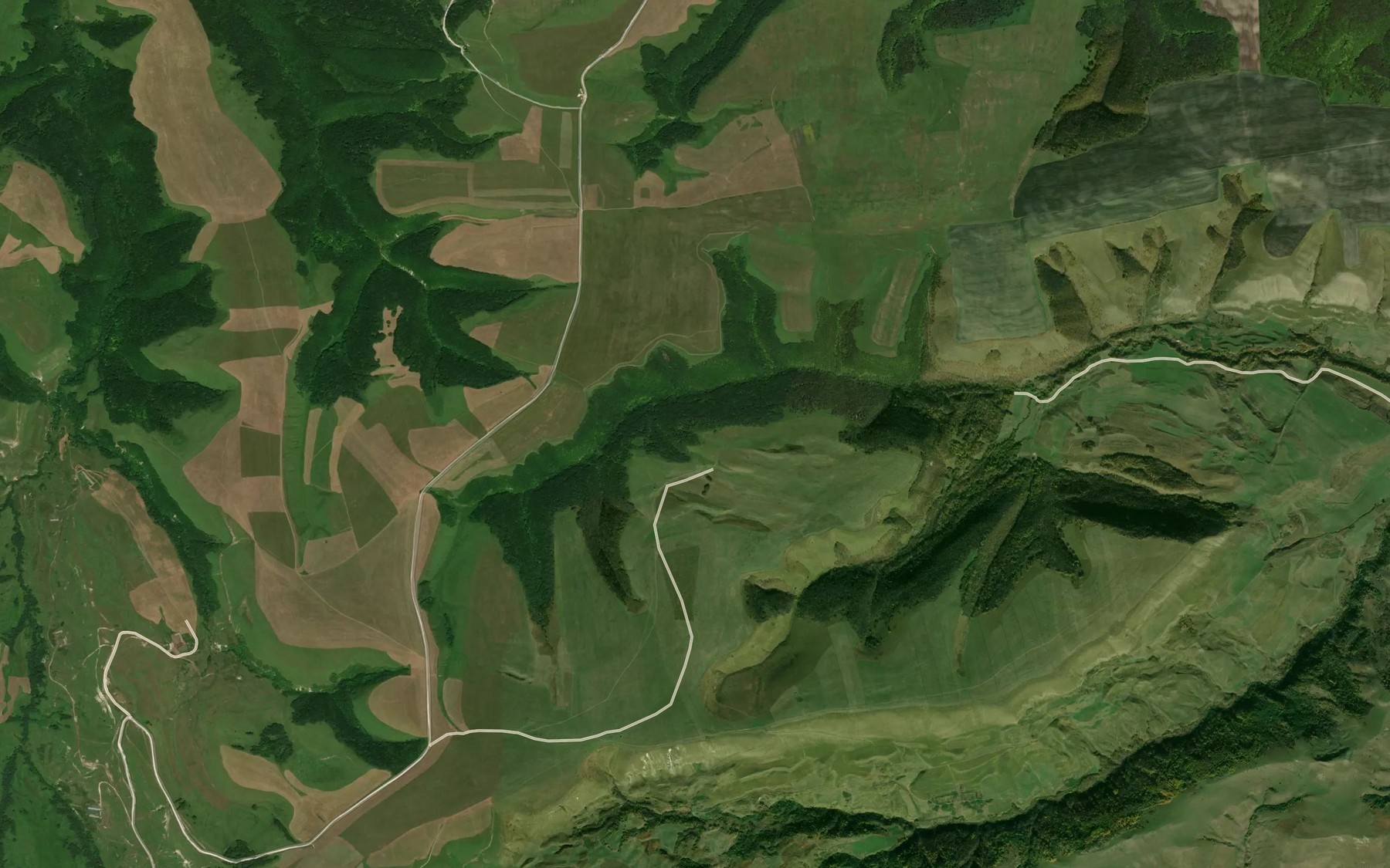 Satellite map of the Balka Makhuchka