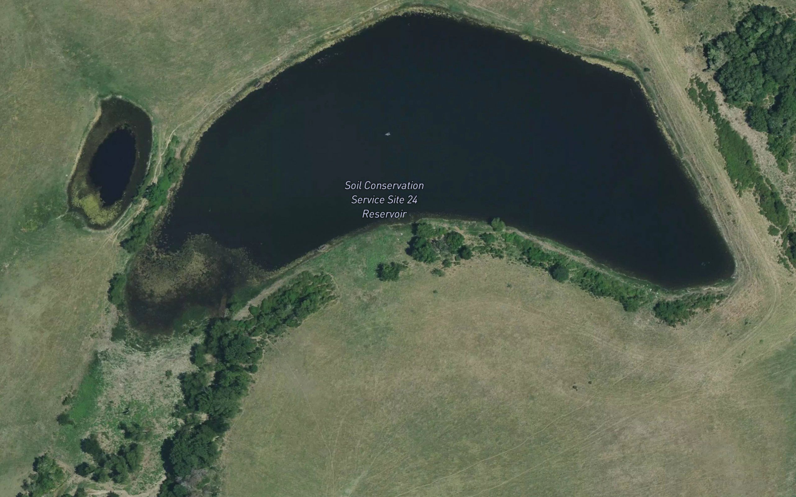 Soil Conservation Service Site 24 Reservoir