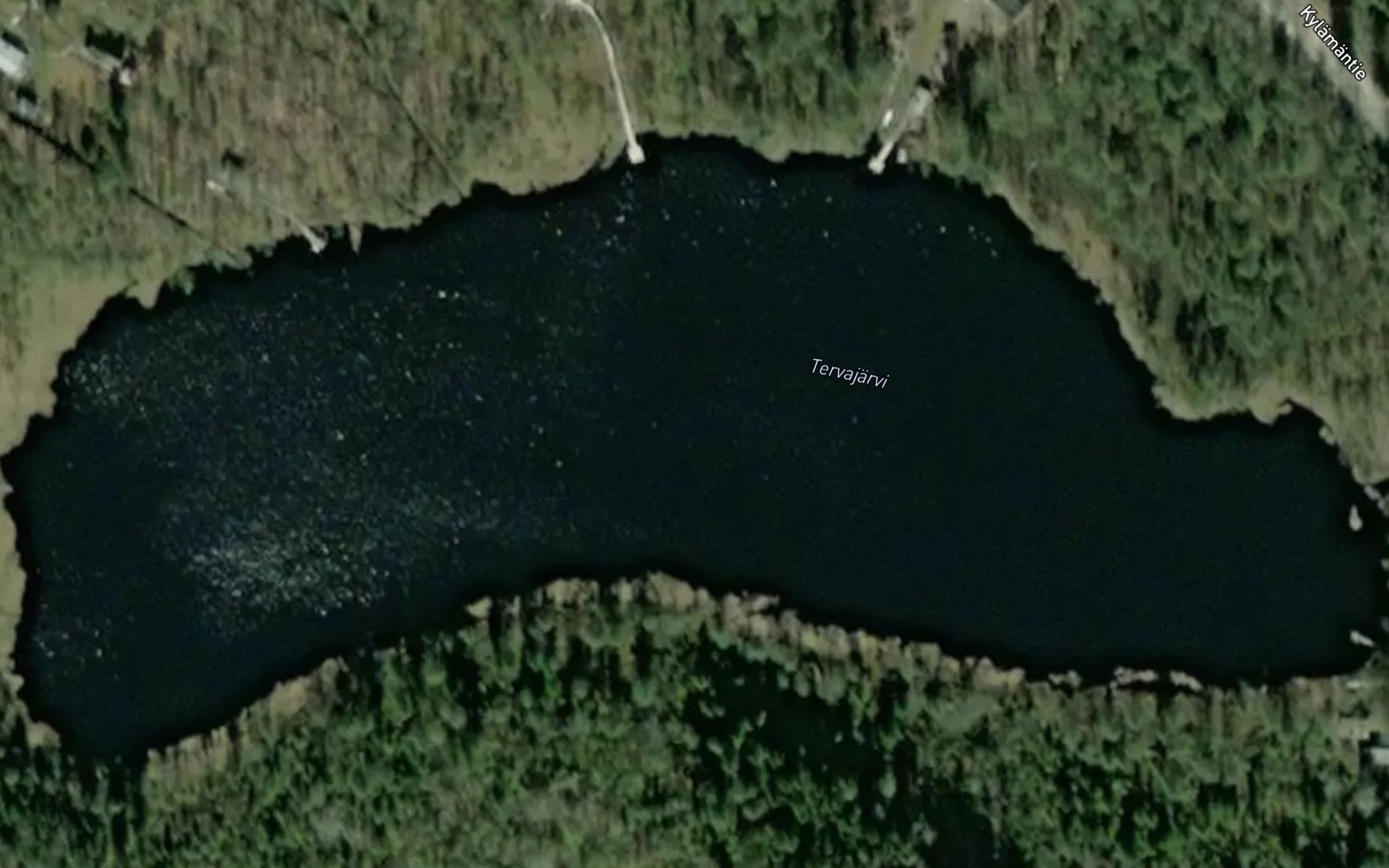 Satellite map of the Tervajarvi