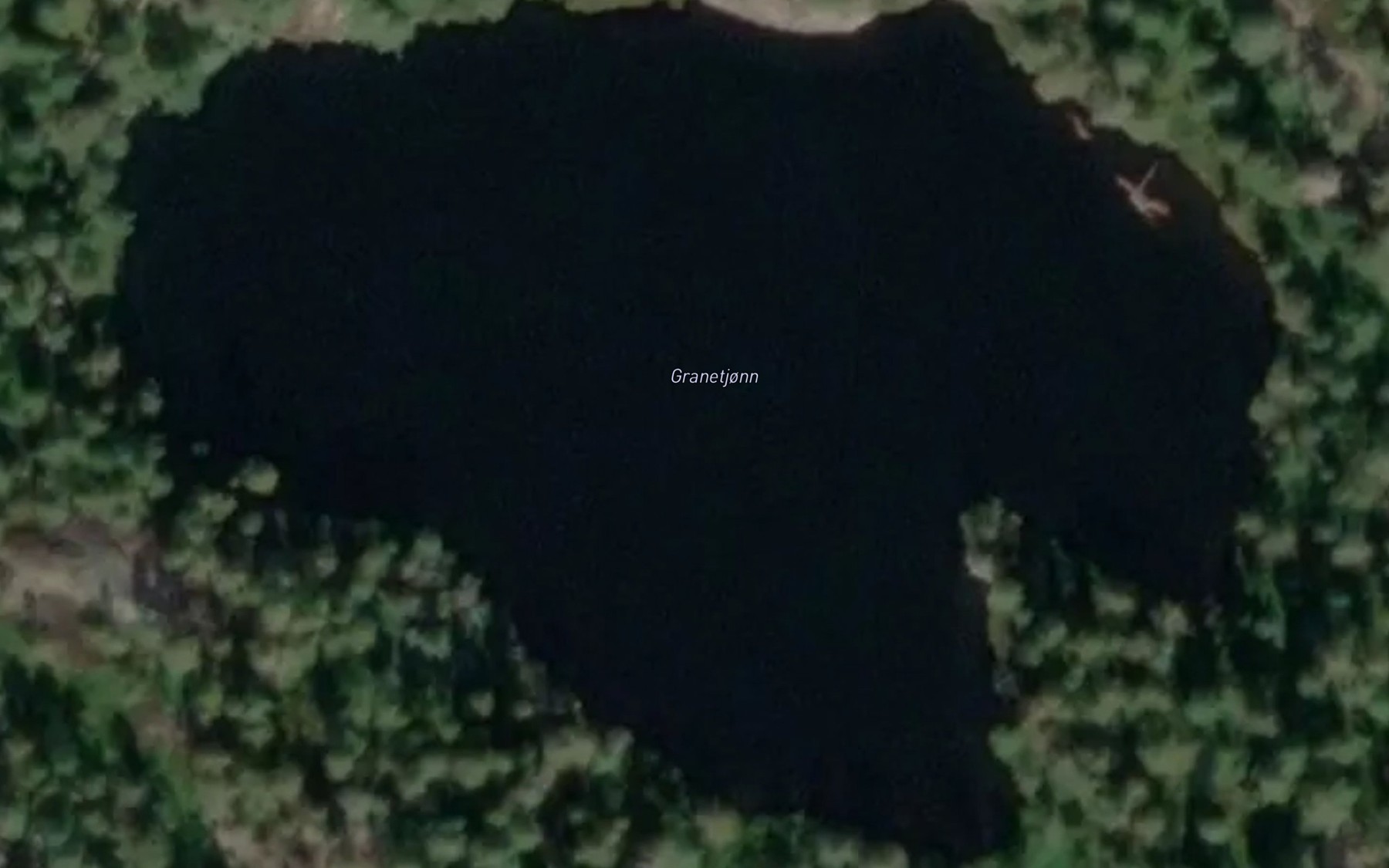 Satellite map of the Gronetjorn