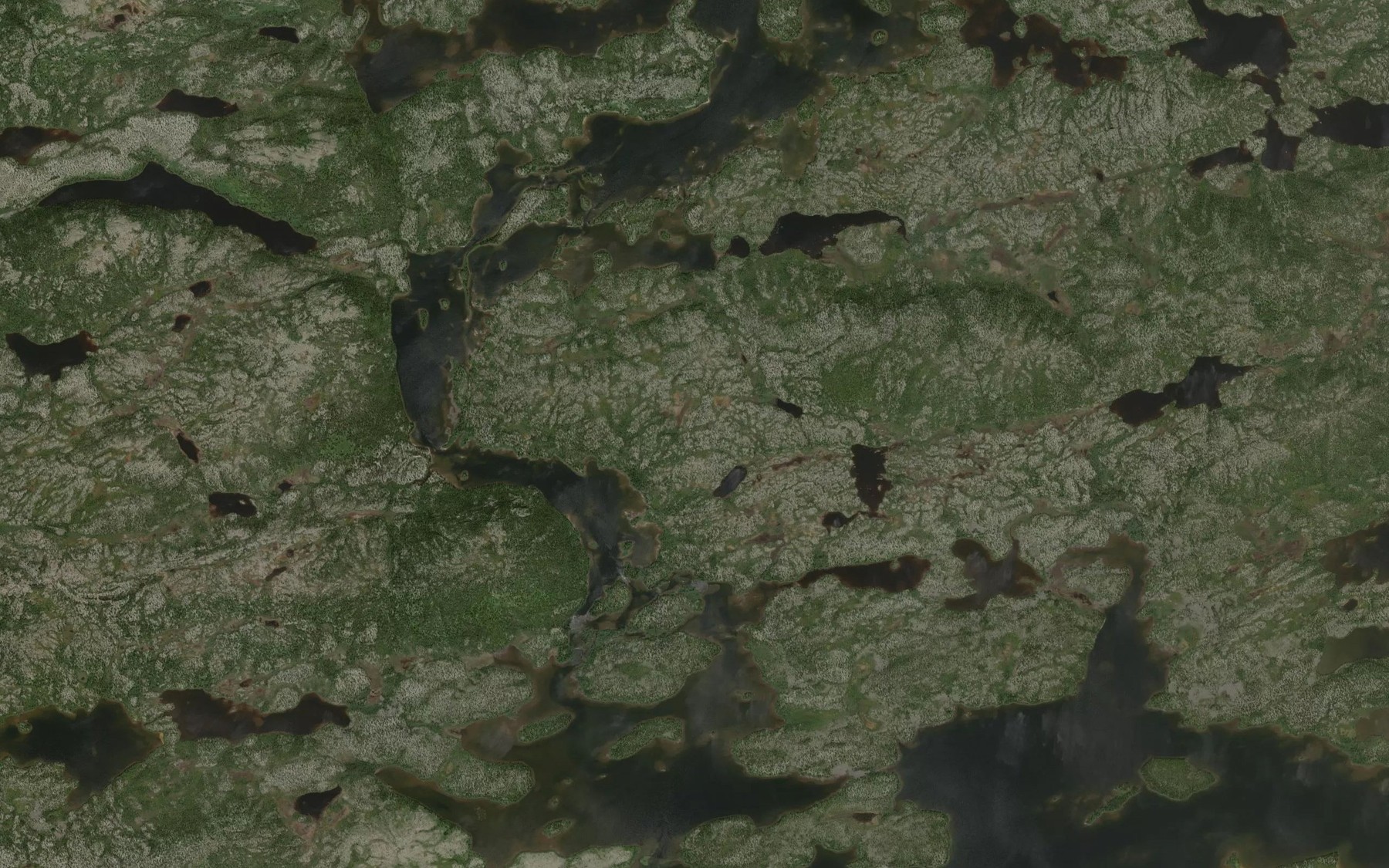 Satellite map of the Rapides Masimakusich