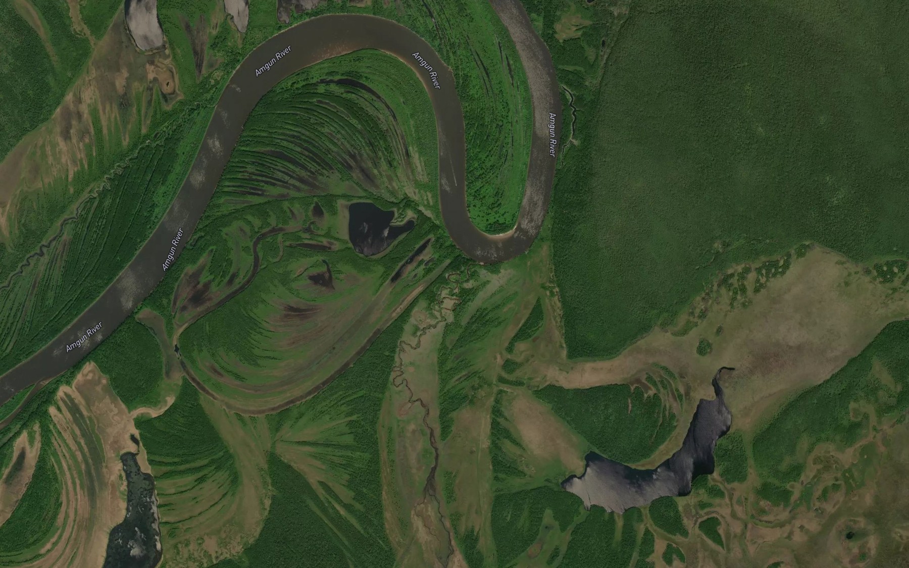 Satellite map of the Ulitkikan