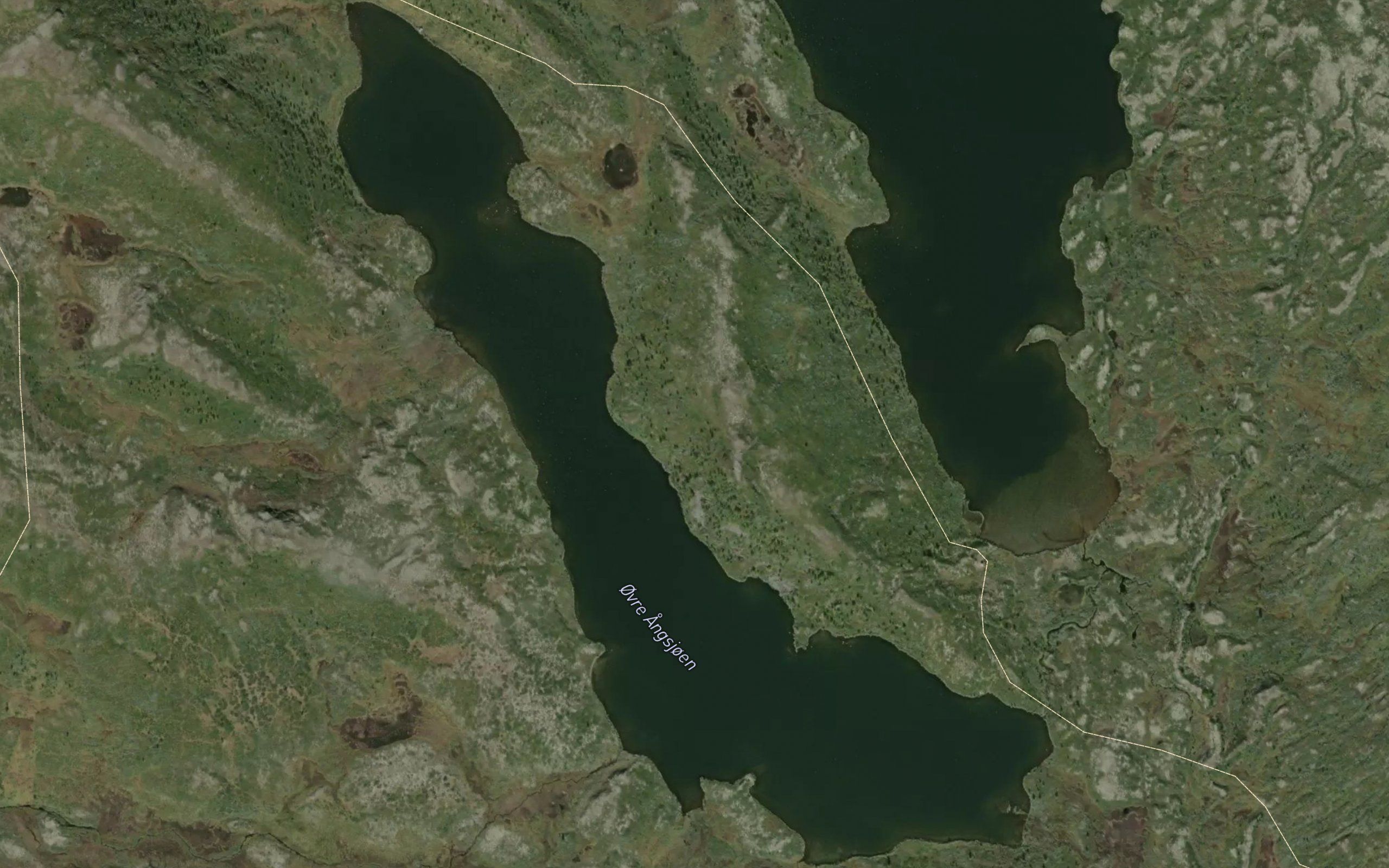 Agnsjoen,vestre