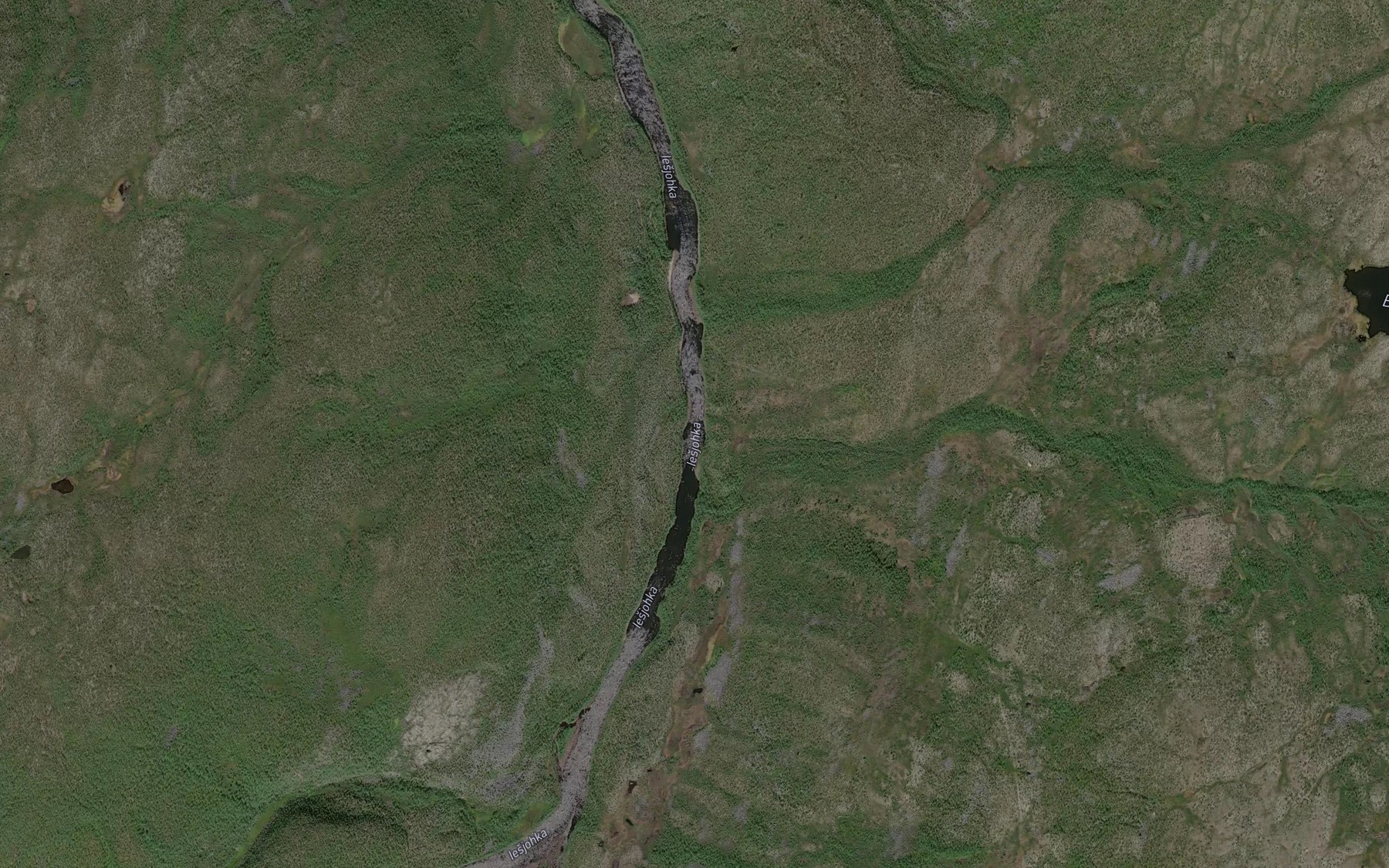 Satellite map of the Mantalguoika