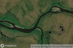 Satellite map of the Kalusuk Creek