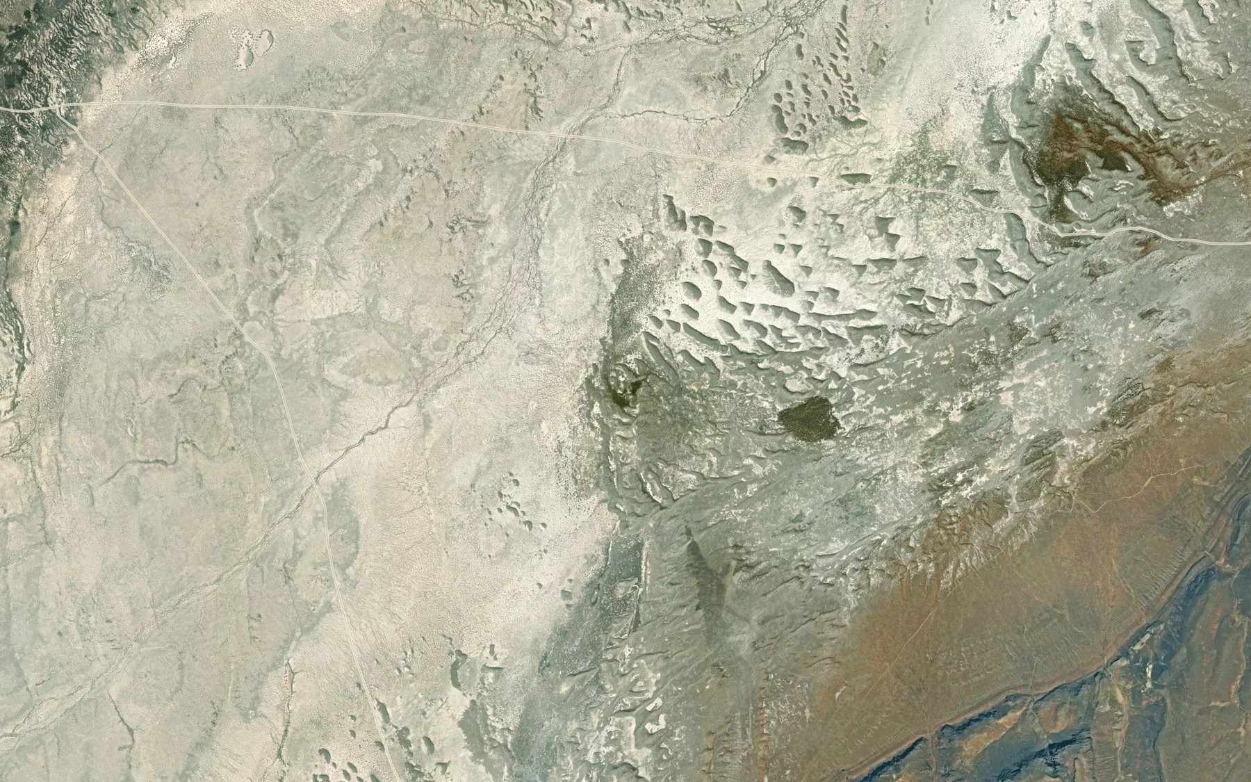 Satellite map of the Sailor Jack Spring