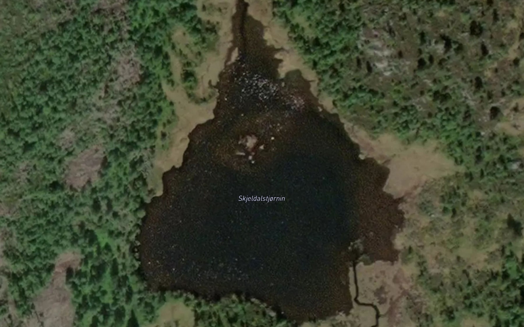 Satellite map of the Skjelledalstjonni