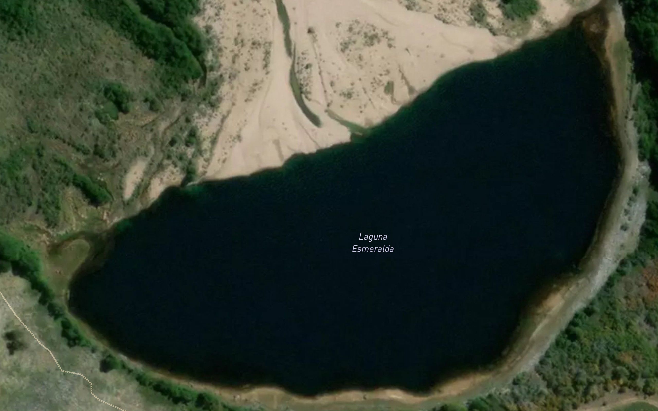 Laguna Esmeralda,  Lago Jeinimeni
