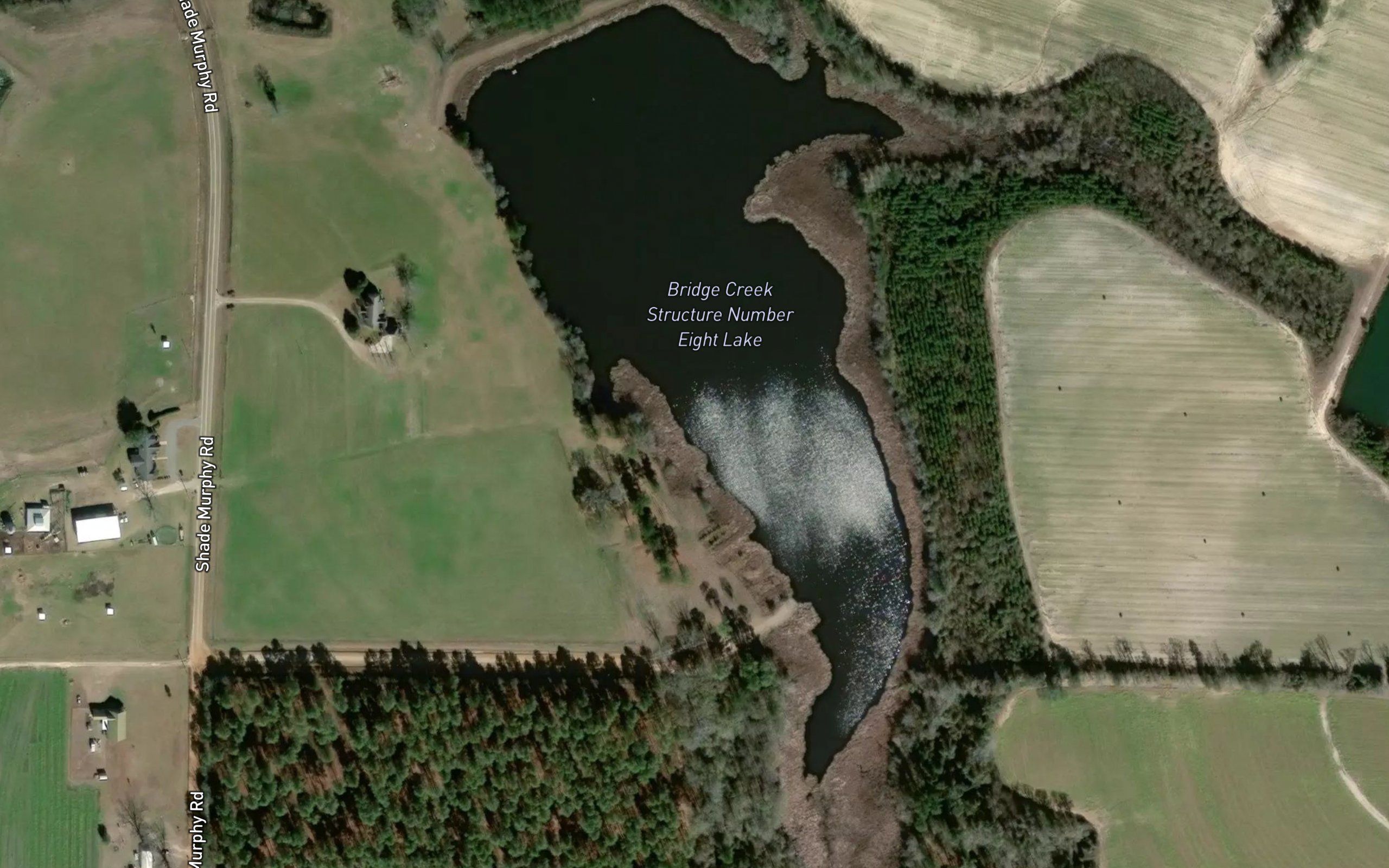 Bridge Creek Structure Number Eight Lake
