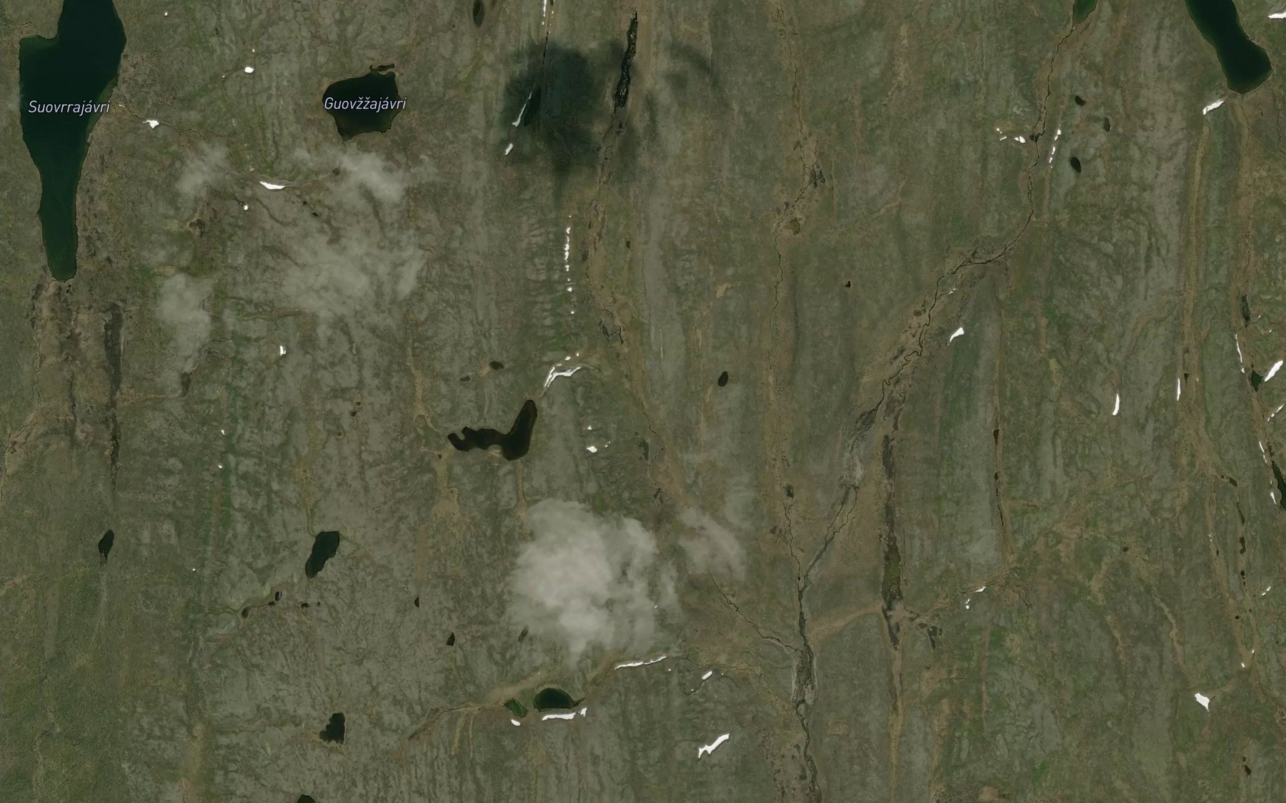 Satellite map of the Gaggejakka