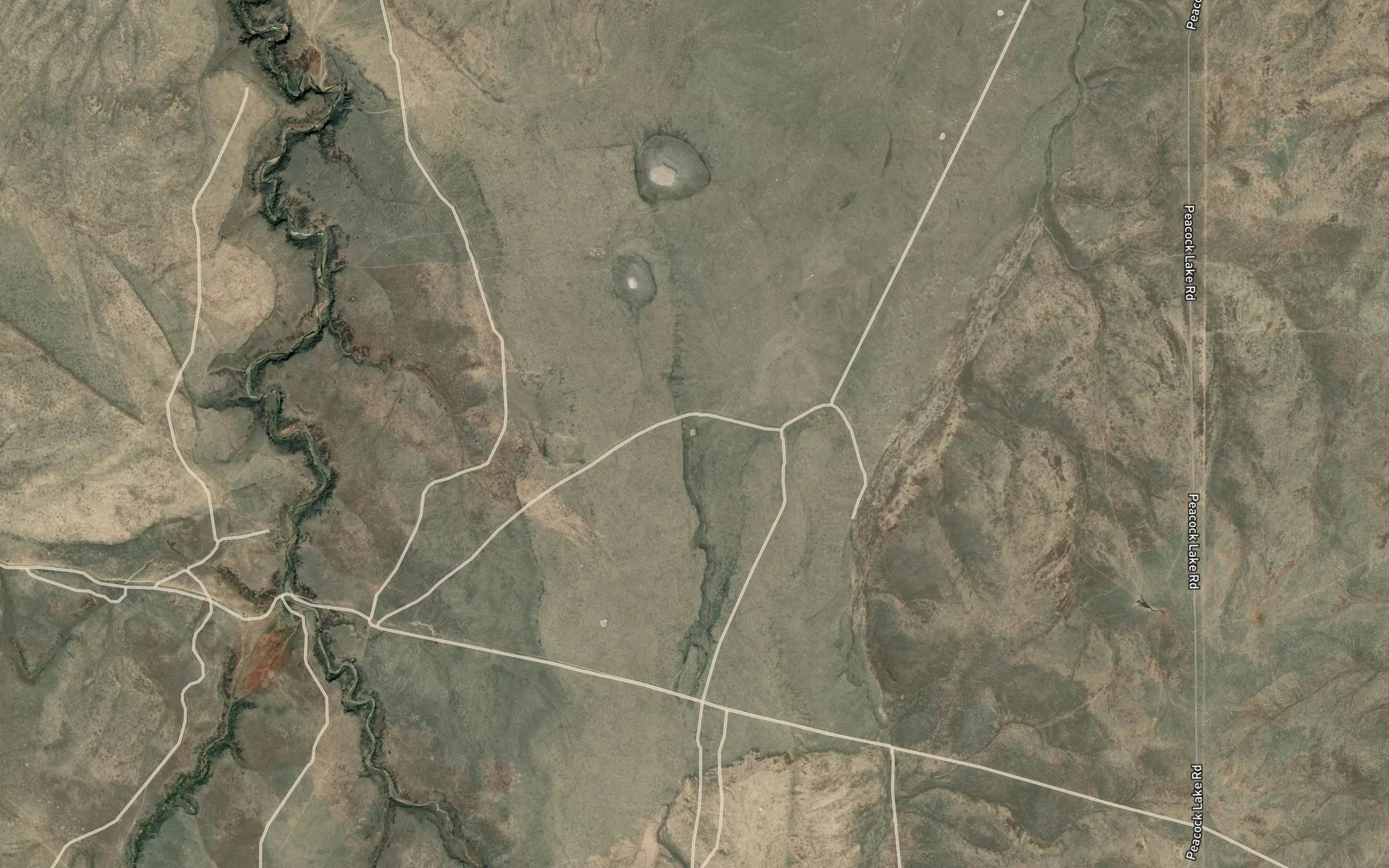 Satellite map of the Truck Trail Pit