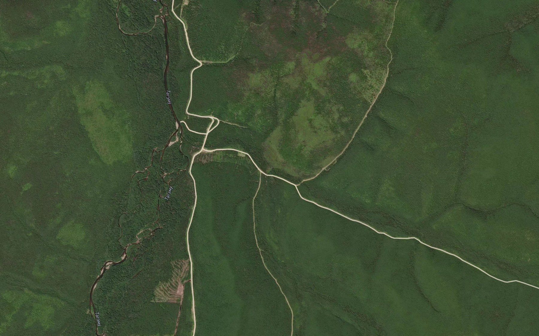 Satellite map of the Pravaya Chakdzha