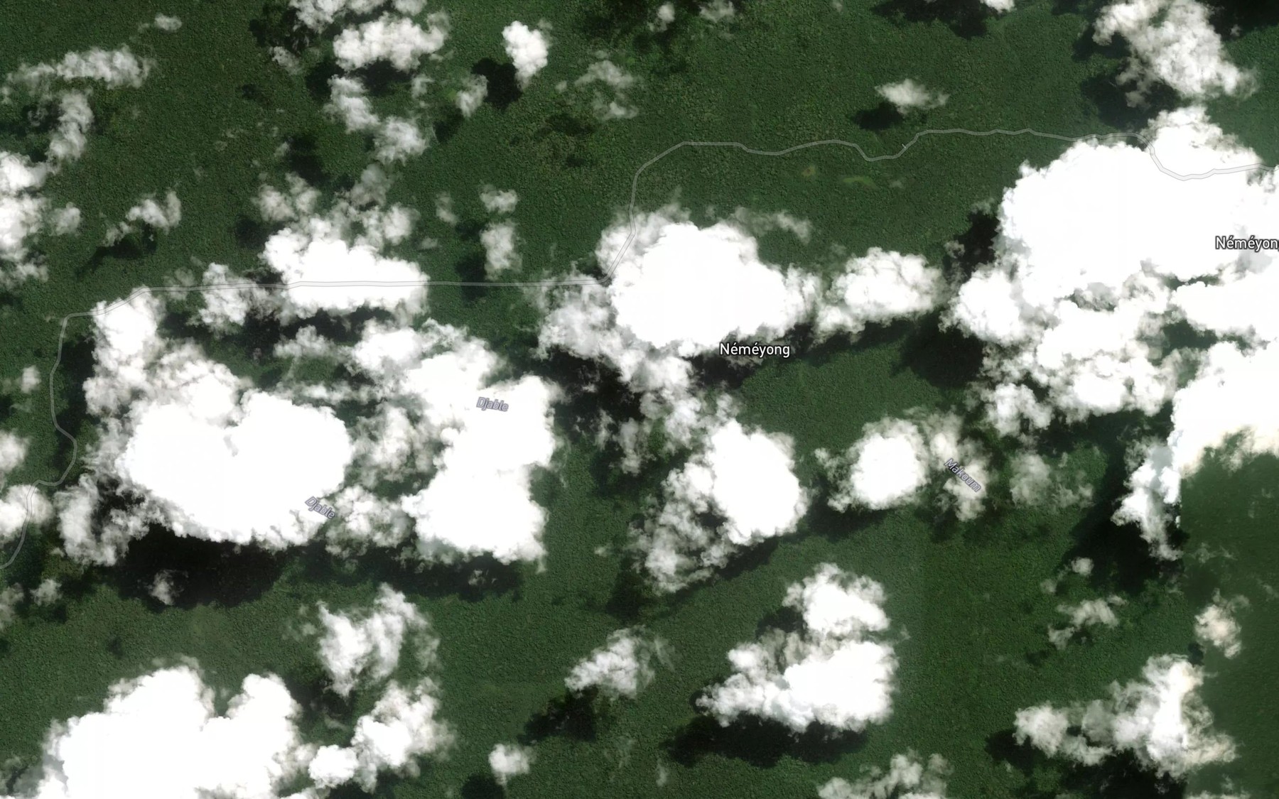 Satellite map of the Ziditchin