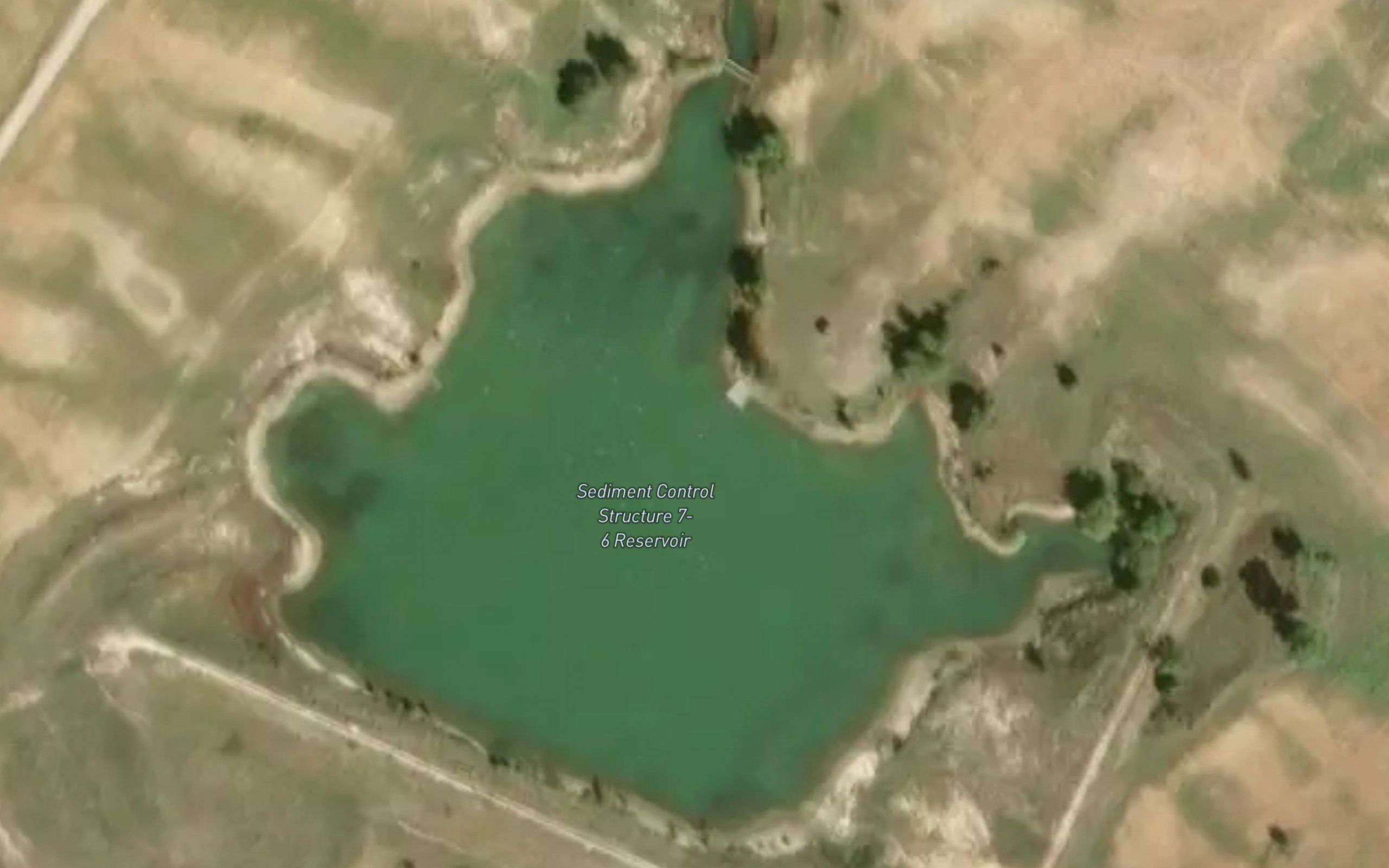 Sediment Control Structure 7-6 Reservoir