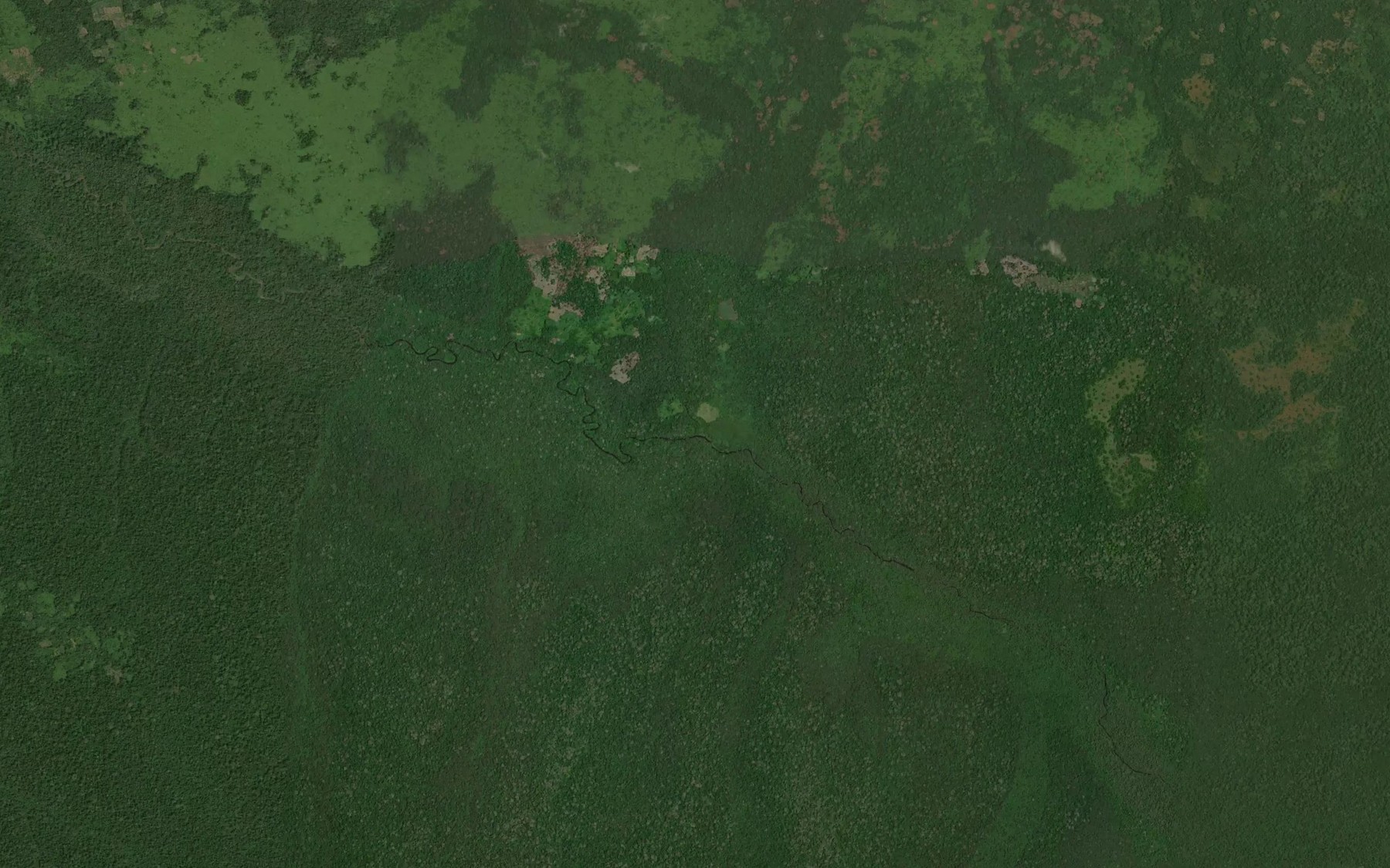 Satellite map of the Longe