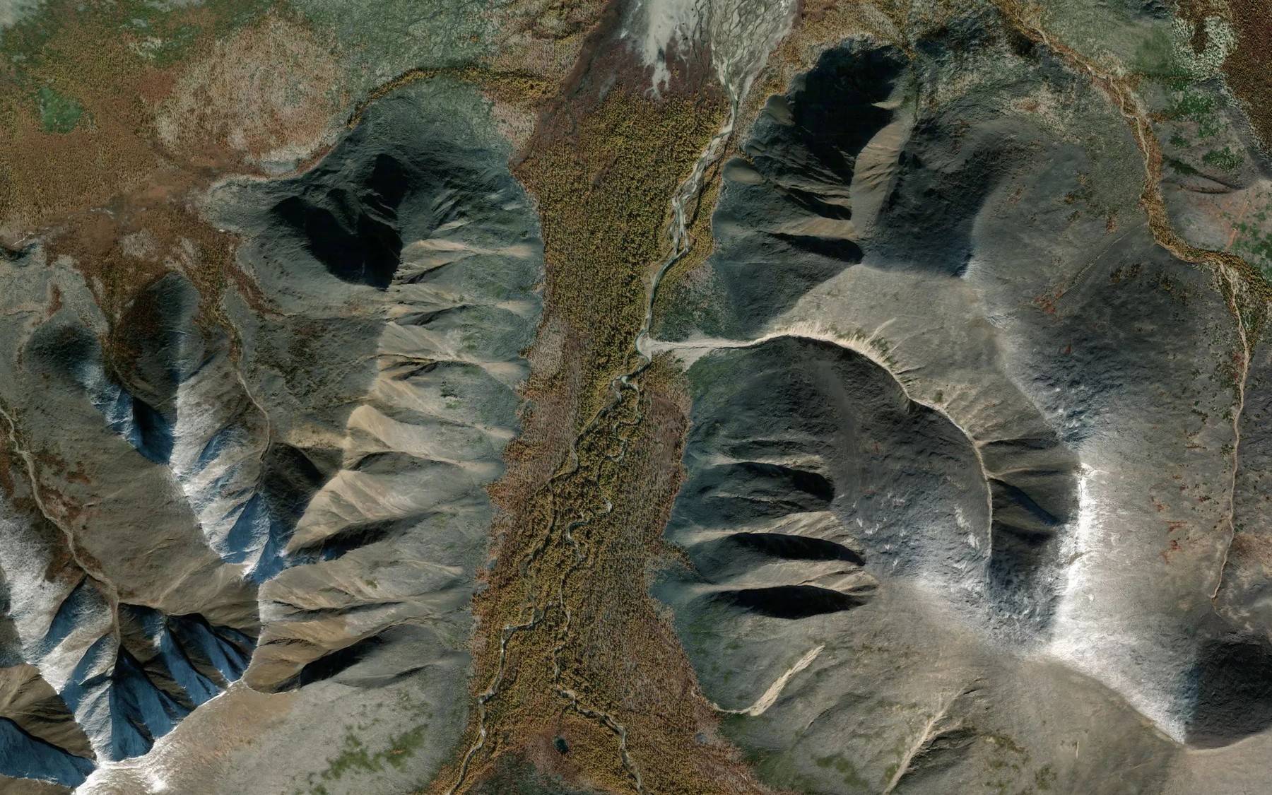 Satellite map of the Churpug