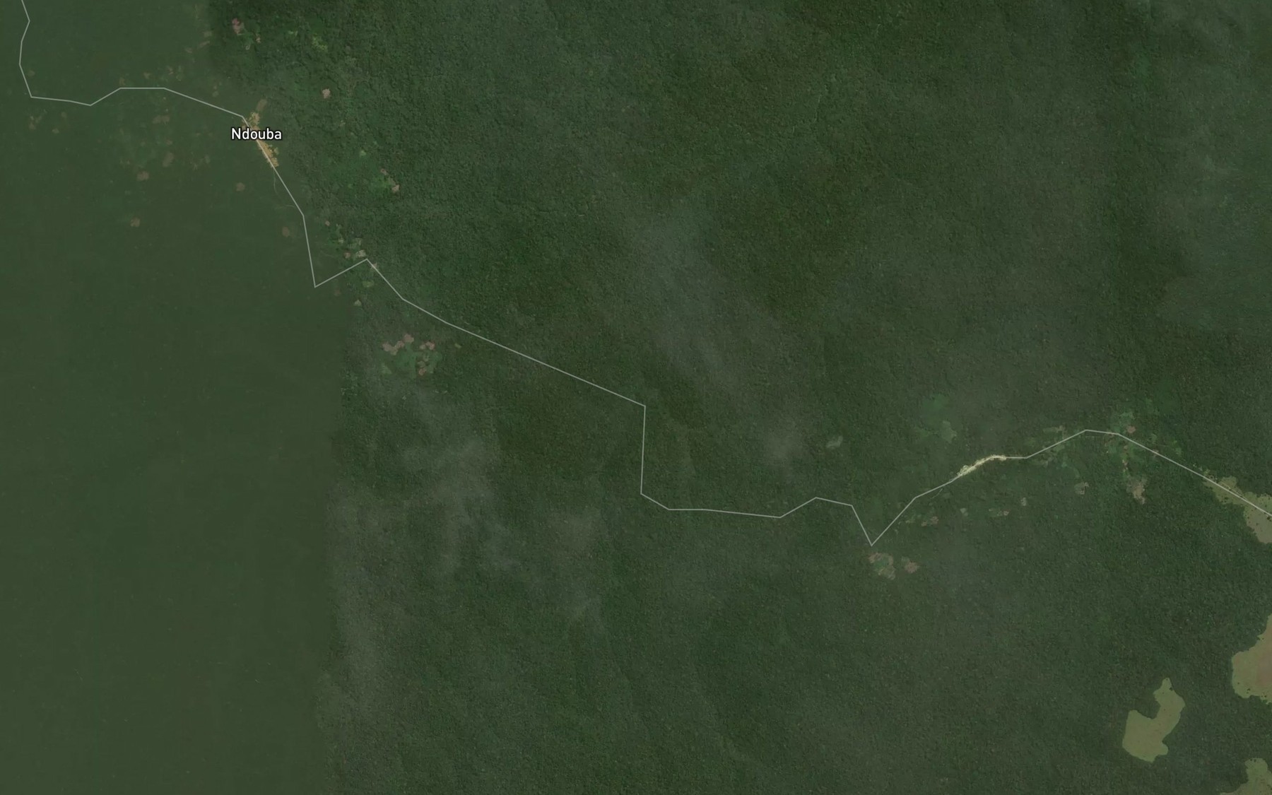 Satellite map of the Aboo