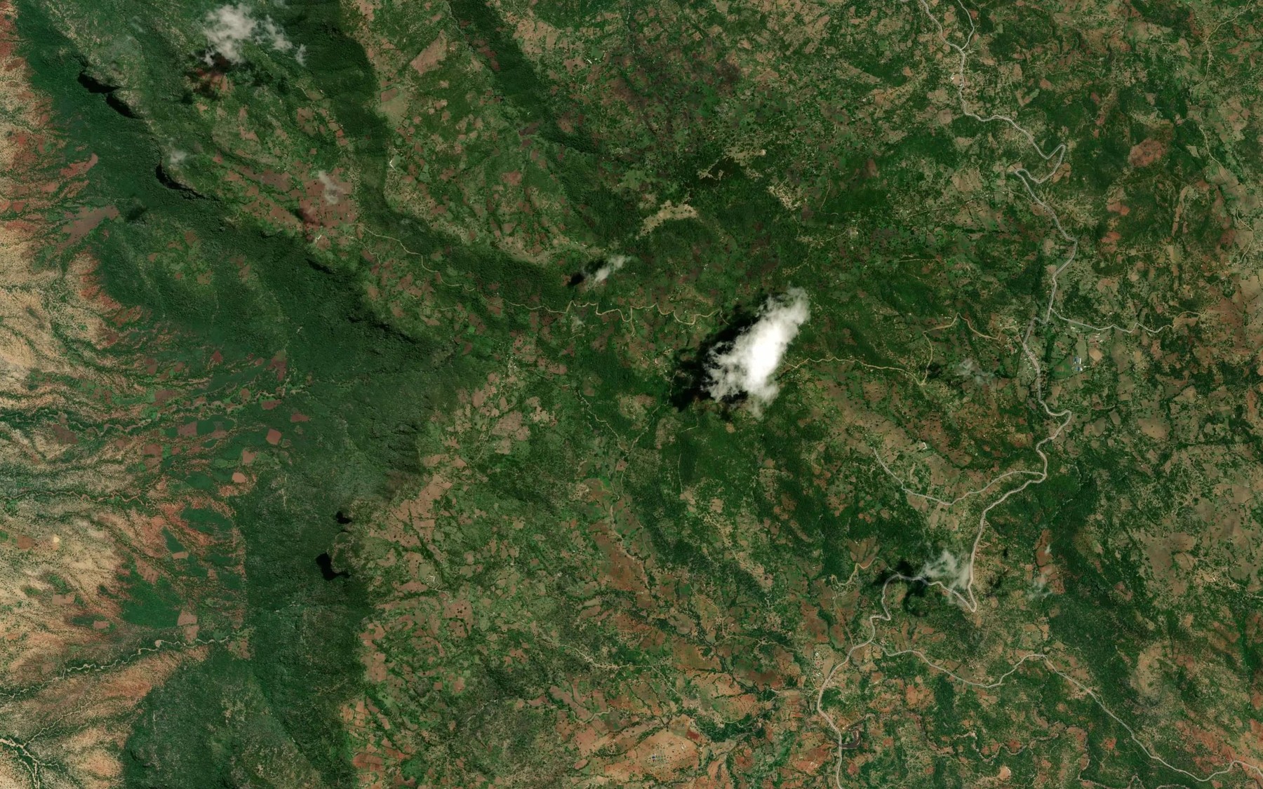 Satellite map of the Marso