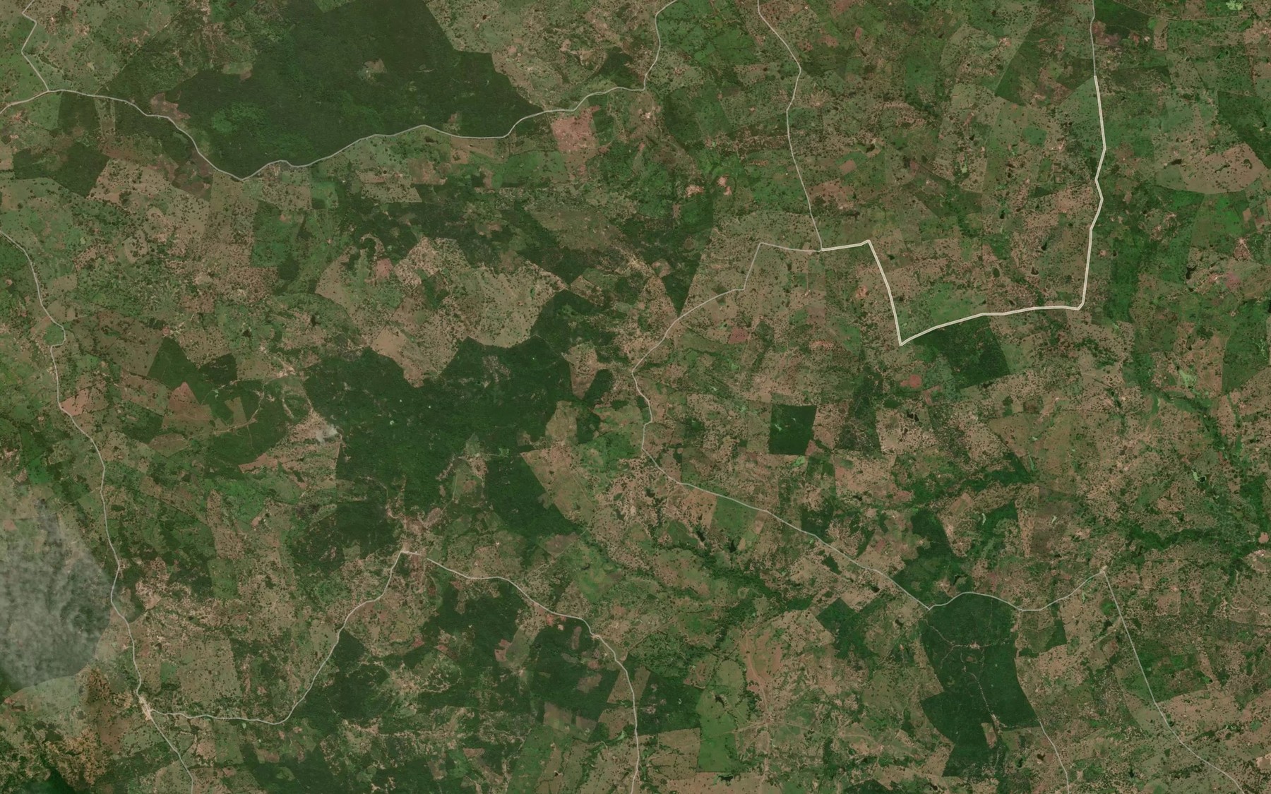 Satellite map of the Arroyo Ballenato