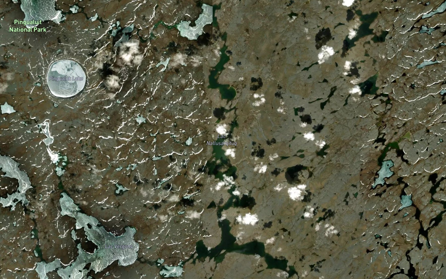 Satellite map of the Lac Nallusarqituq