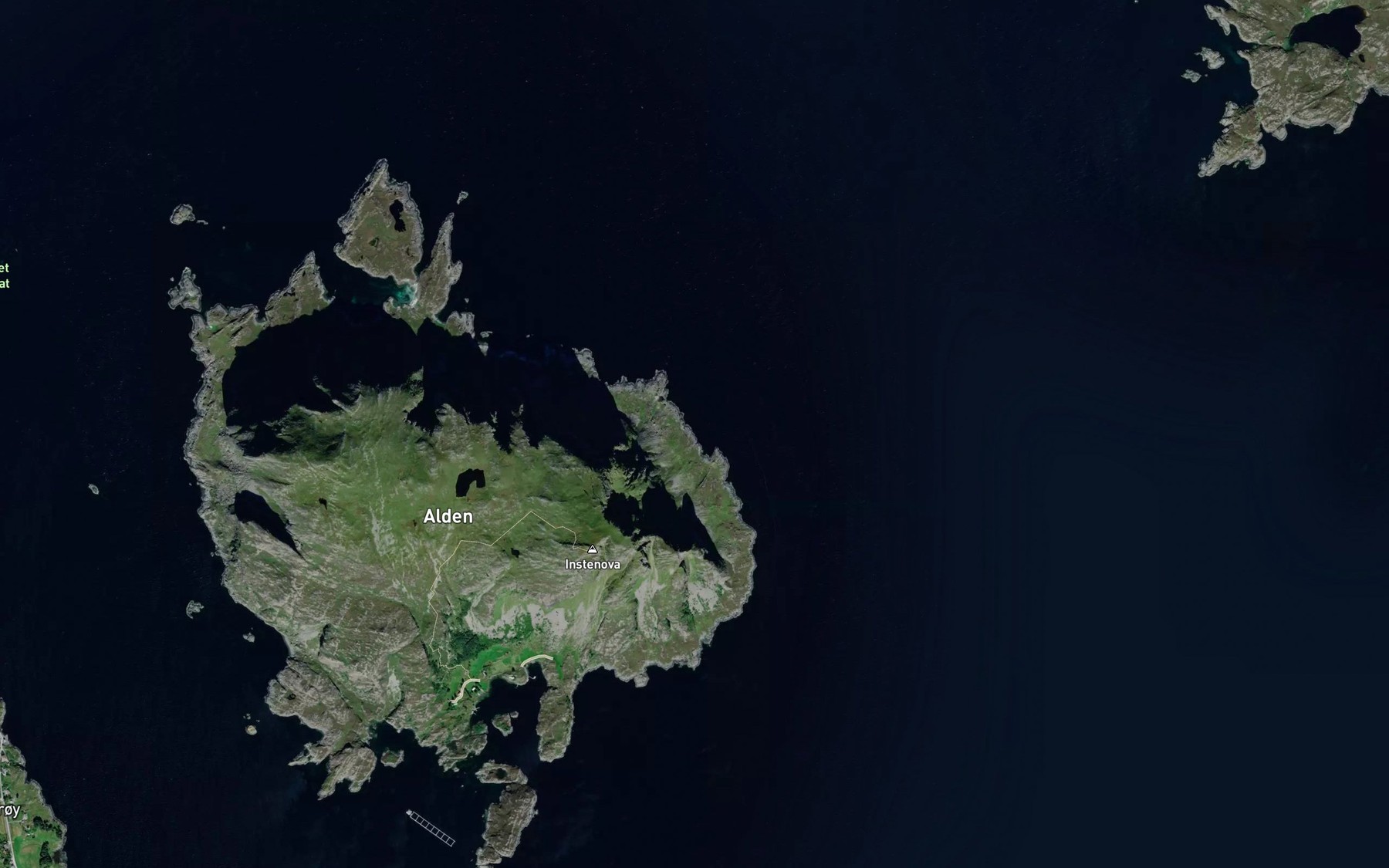 Satellite map of the Svinehamnen