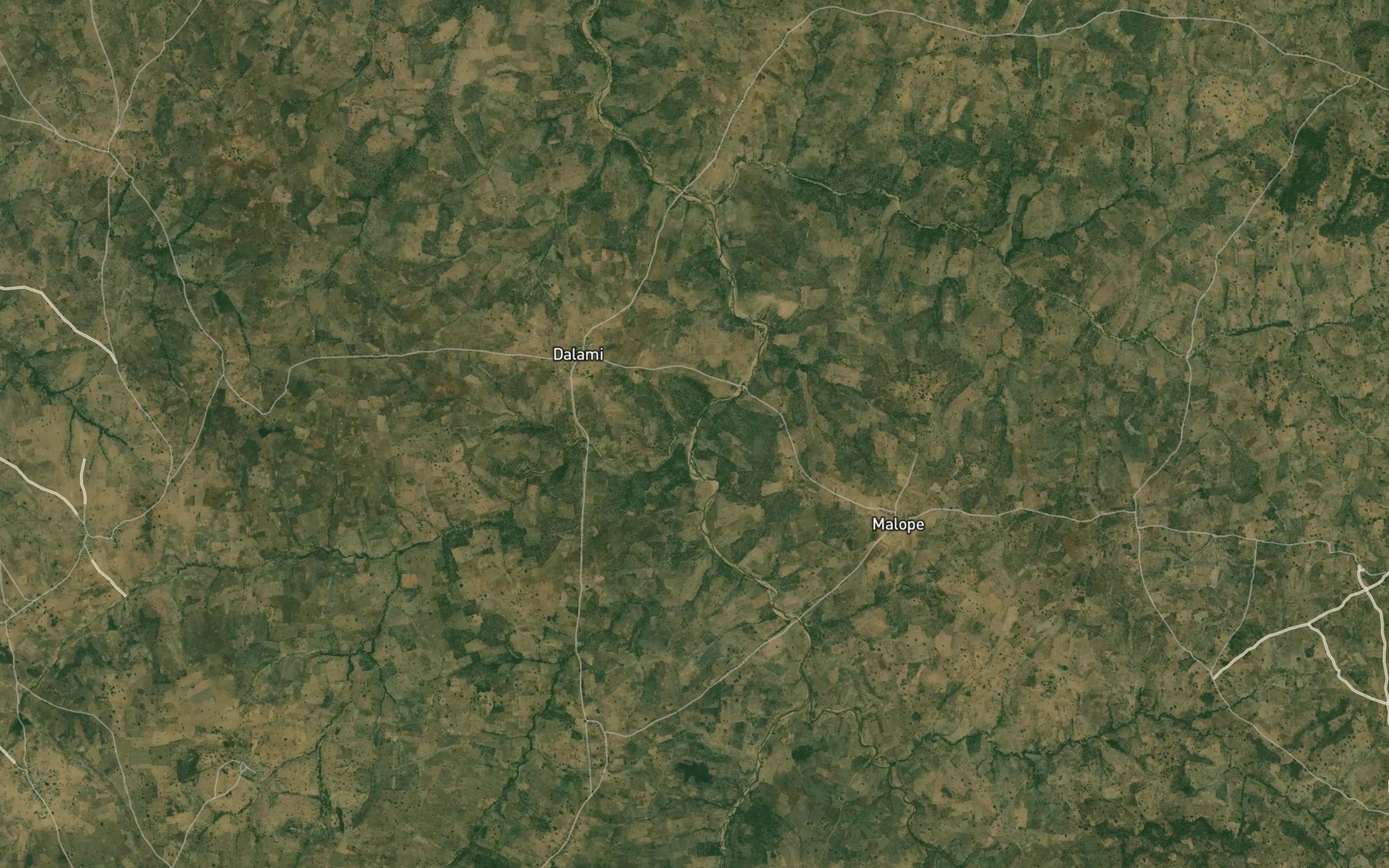 Satellite map of the Daagima