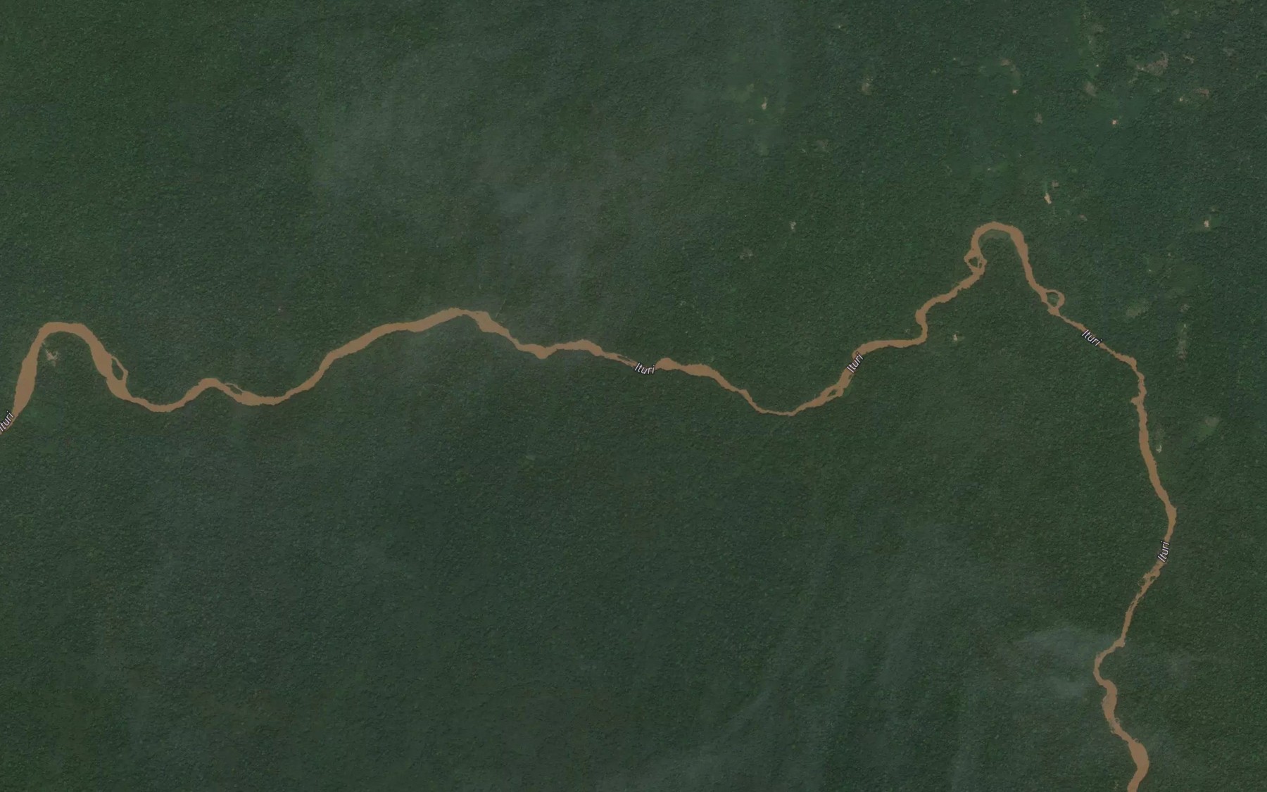 Satellite map of the Masikini