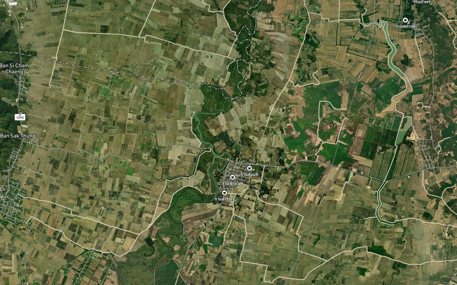 Satellite map of the Nong Salap