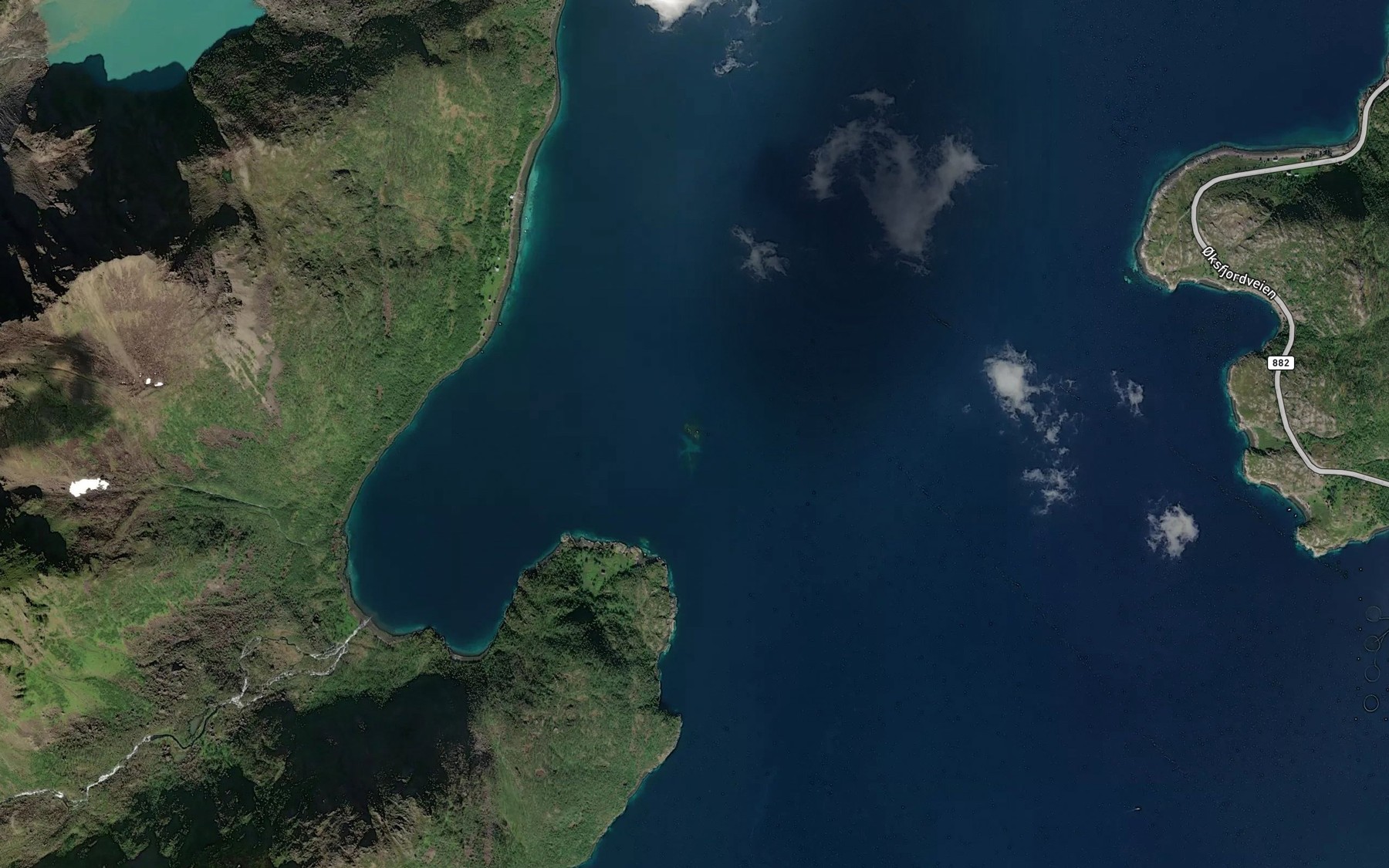 Satellite map of the Arnenesbaen