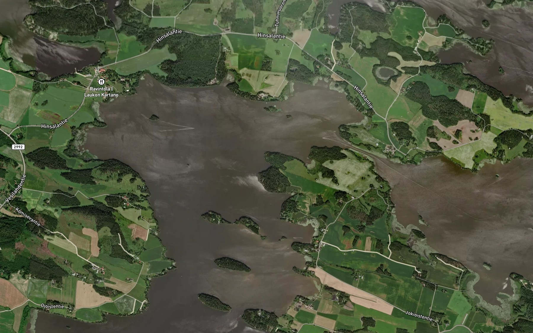 Satellite map of the Sarvunlahti