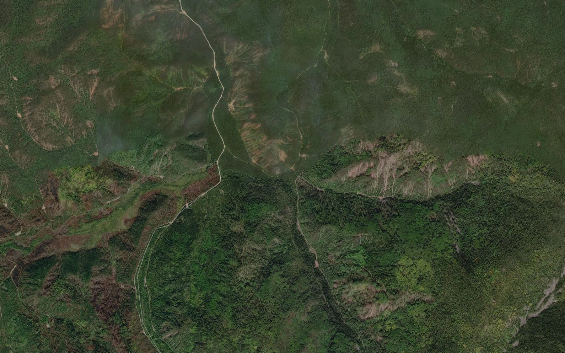 Satellite map of the Usman