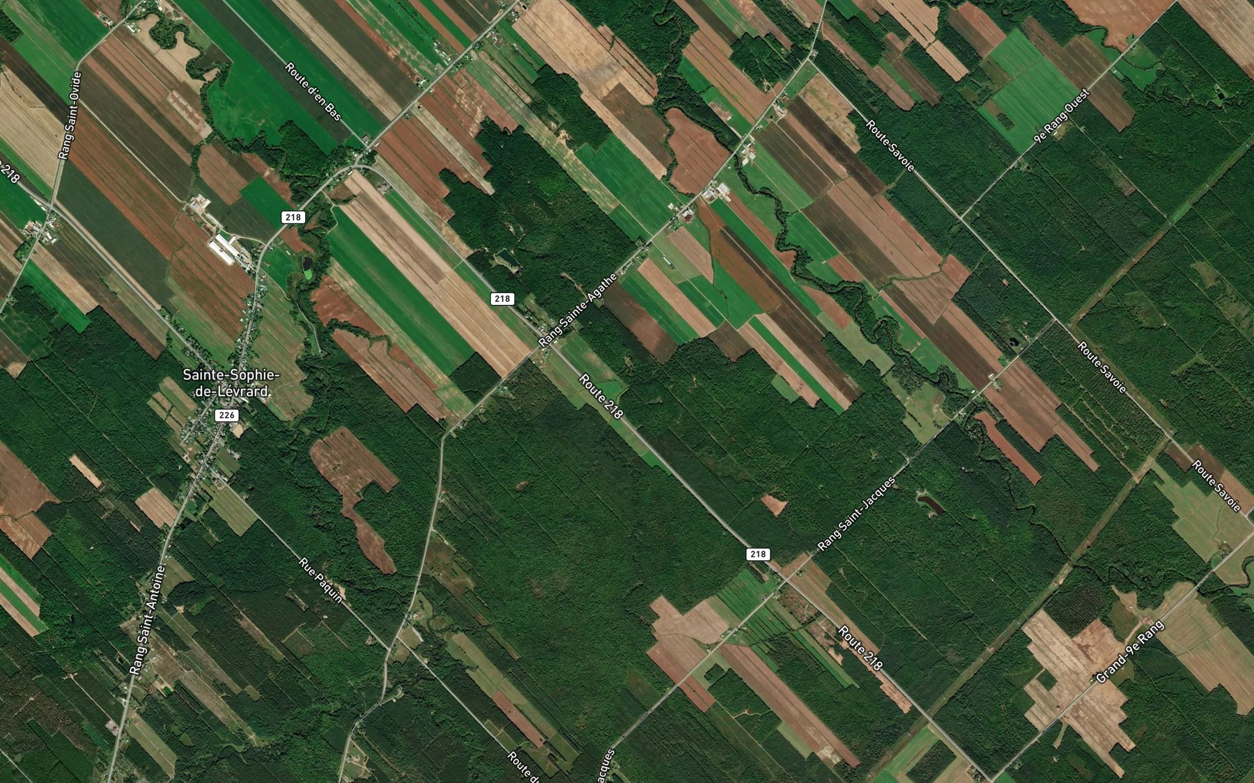 Satellite map of the Embranchement Roux