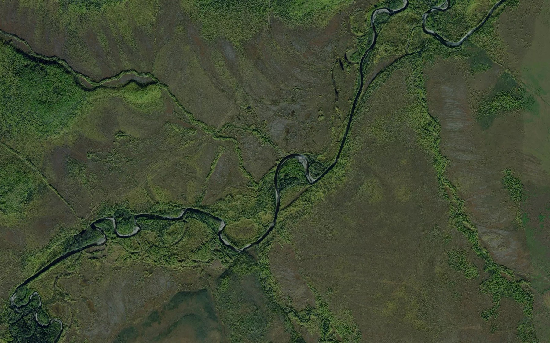 Satellite map of the Ozernyy