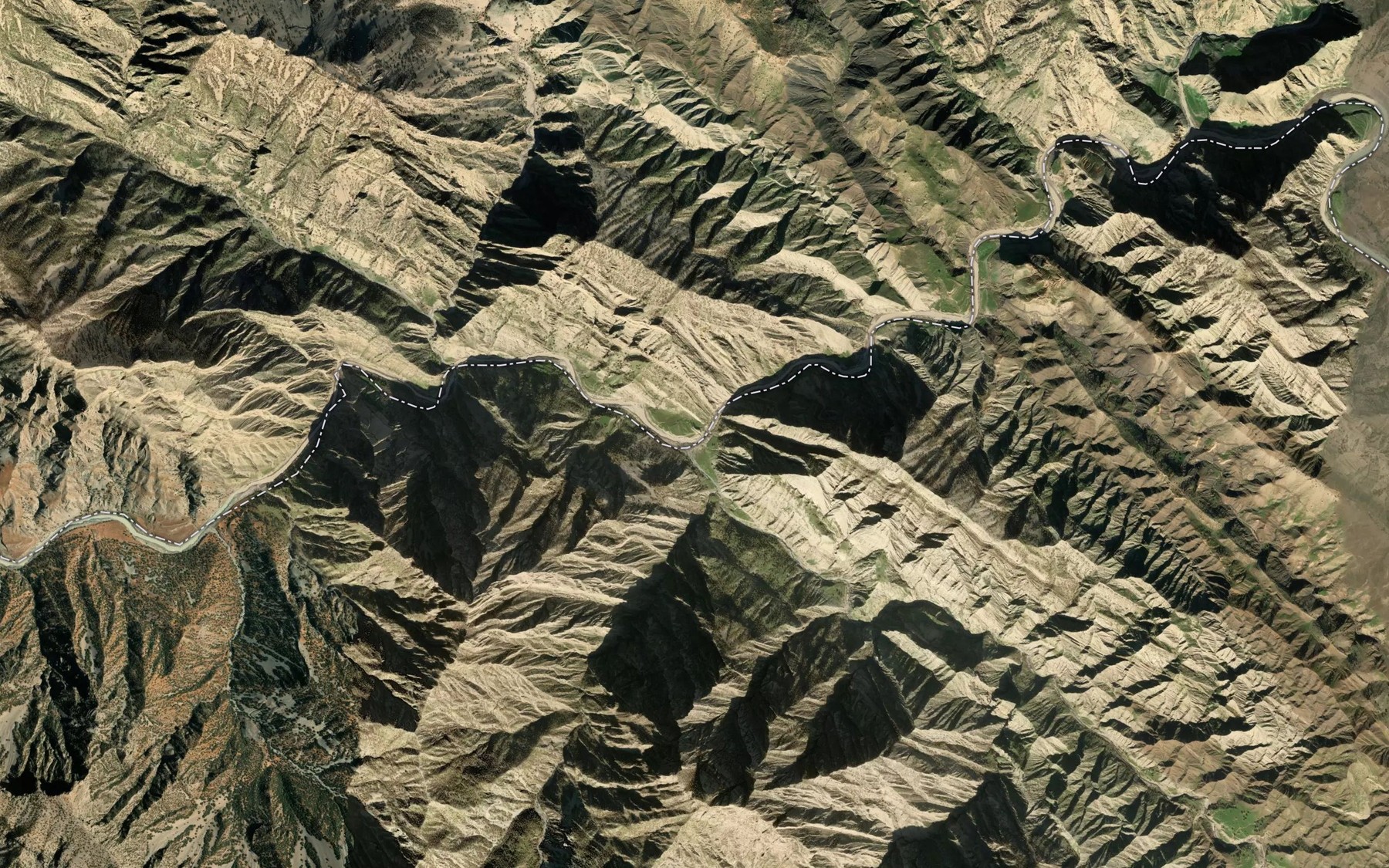 Satellite map of the Galal-e Deh Zanab