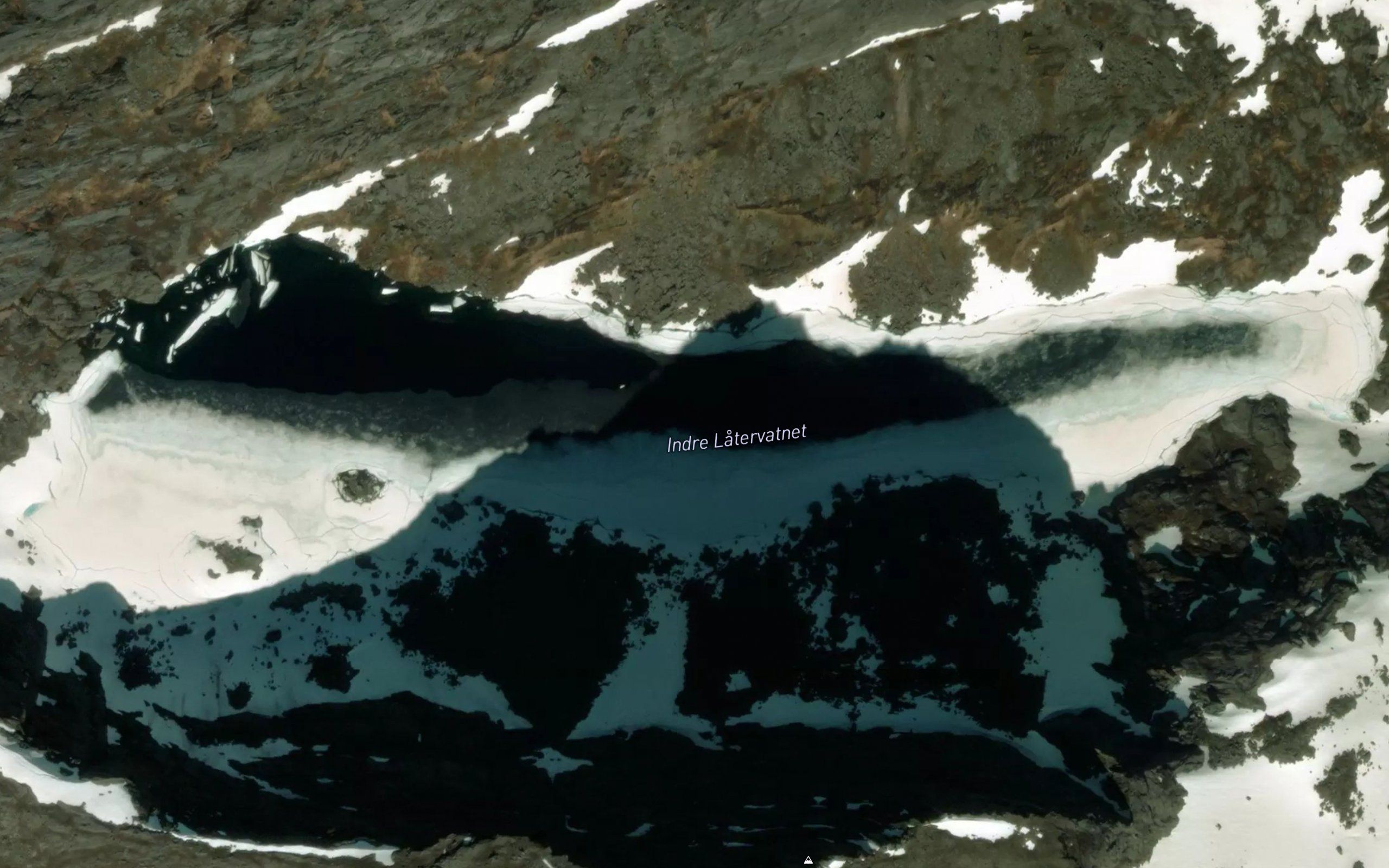 Latervatnet,in