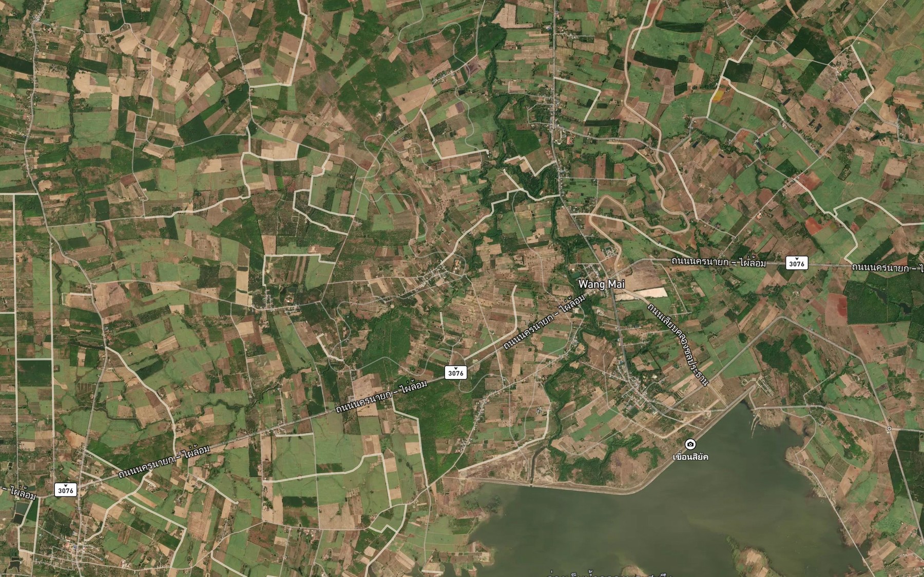 Satellite map of the Ang Kep Nam Ban Phon Nimit