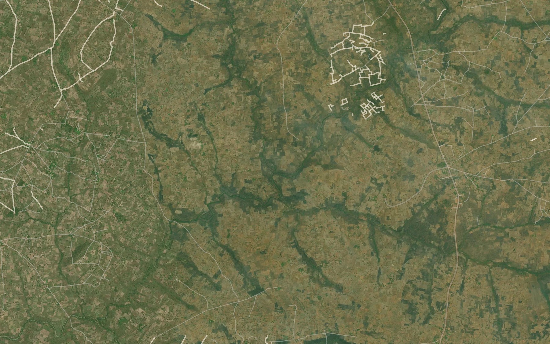 Satellite map of the Ankya
