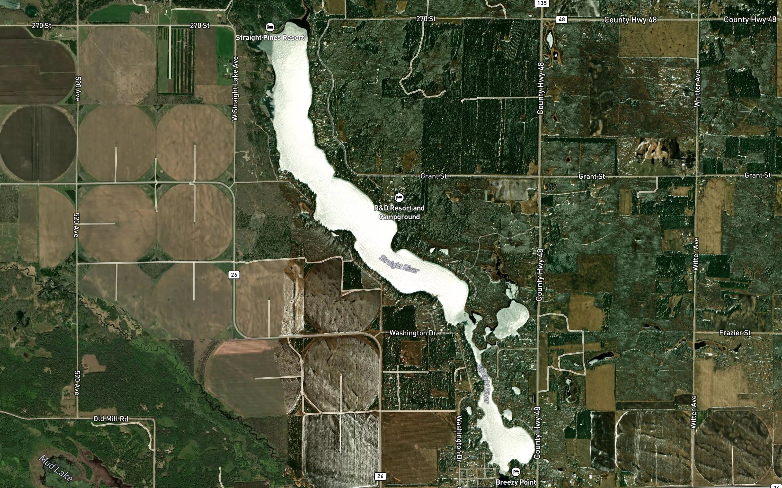 Straight Lake