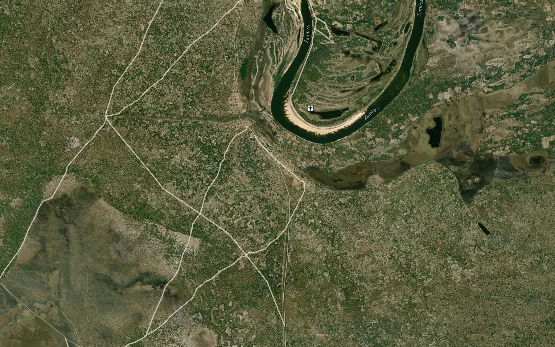 Satellite map of the Mavili
