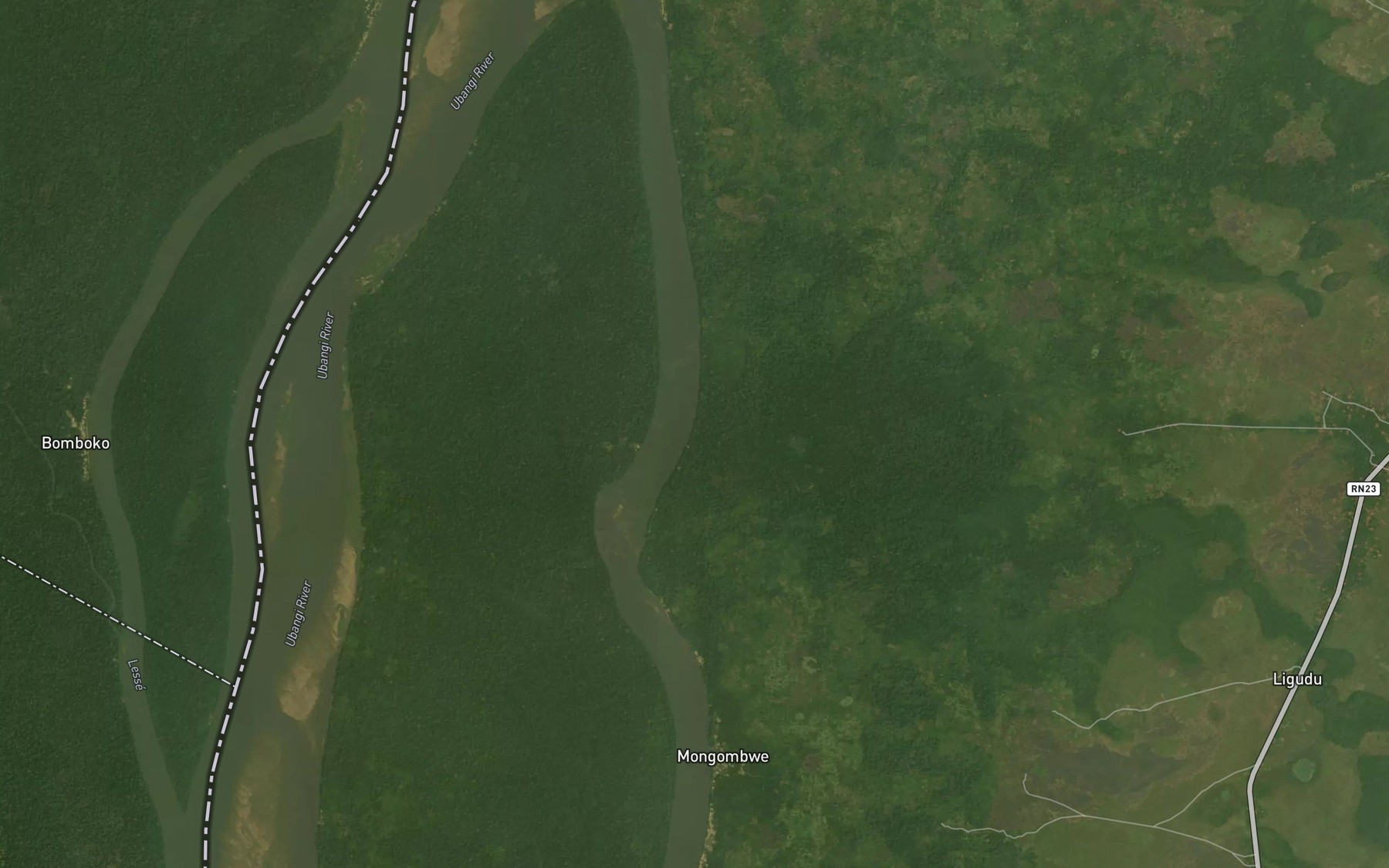 Satellite map of the Duma