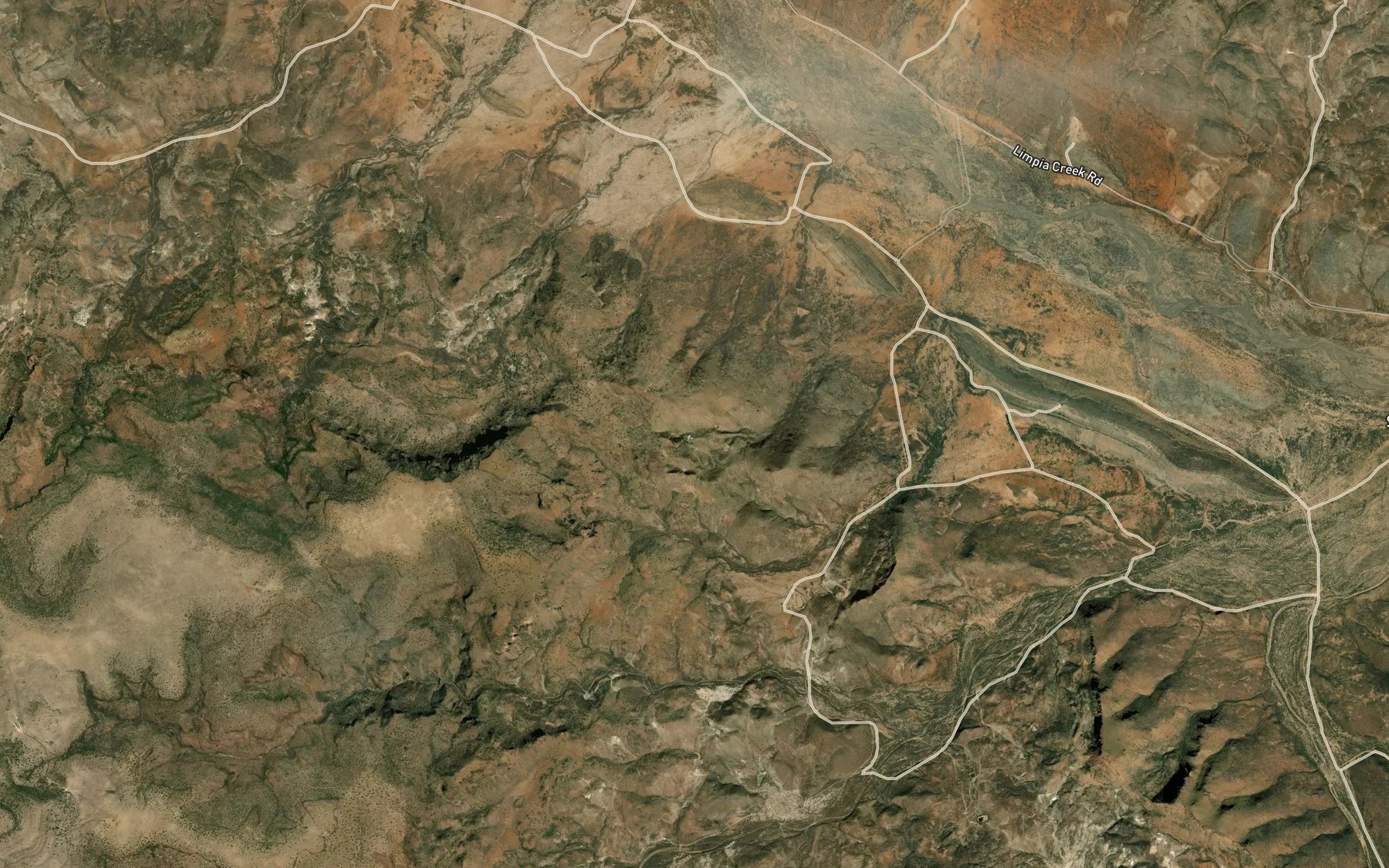 Satellite map of the North Spring