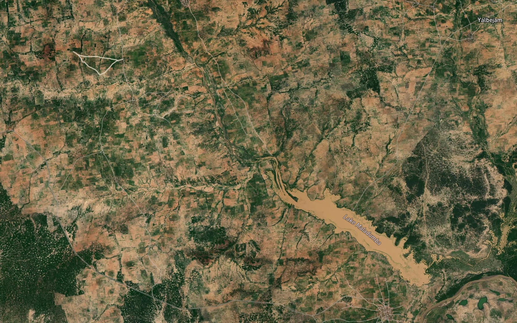 Satellite map of the Kuka