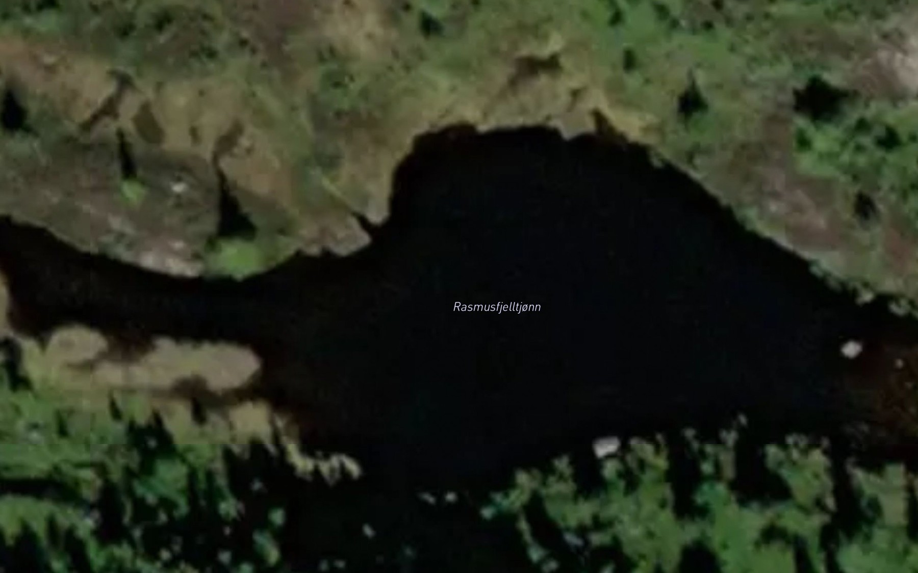 Satellite map of the Rasmusfjelltjonn