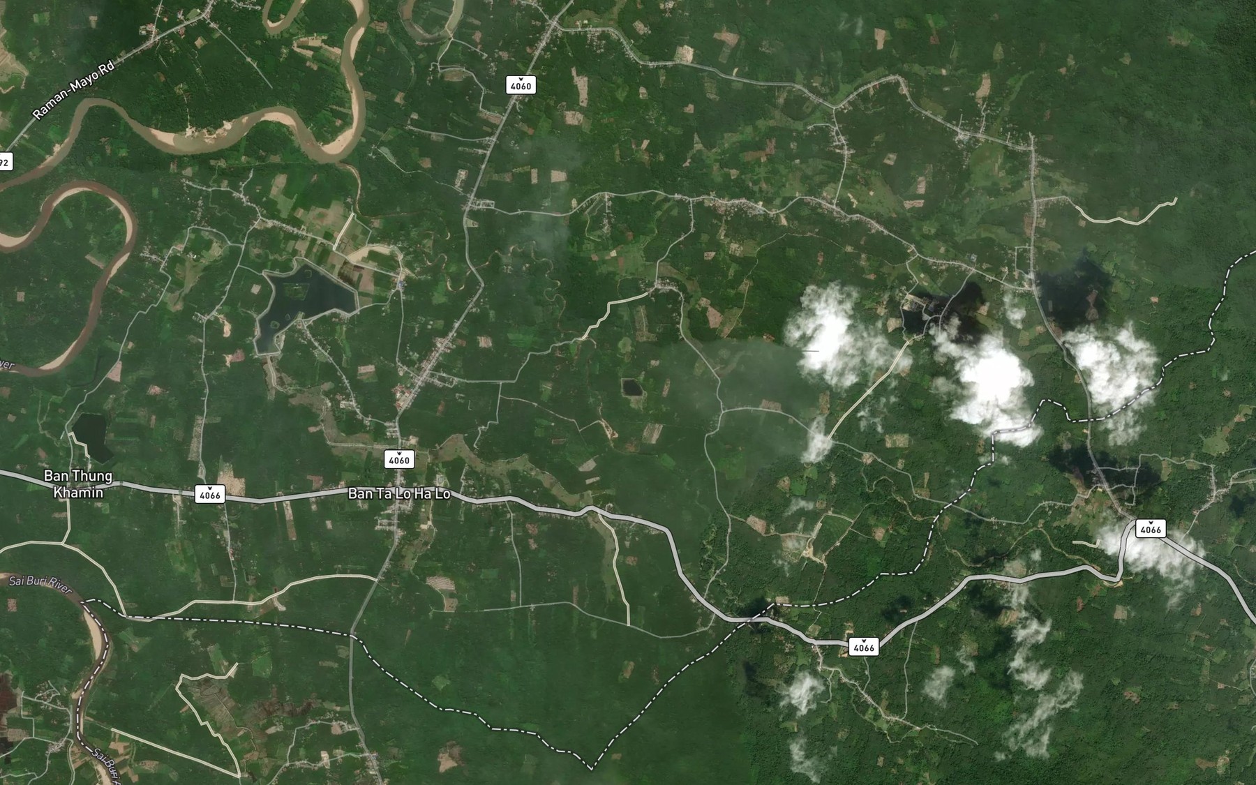 Satellite map of the Nong Ta La